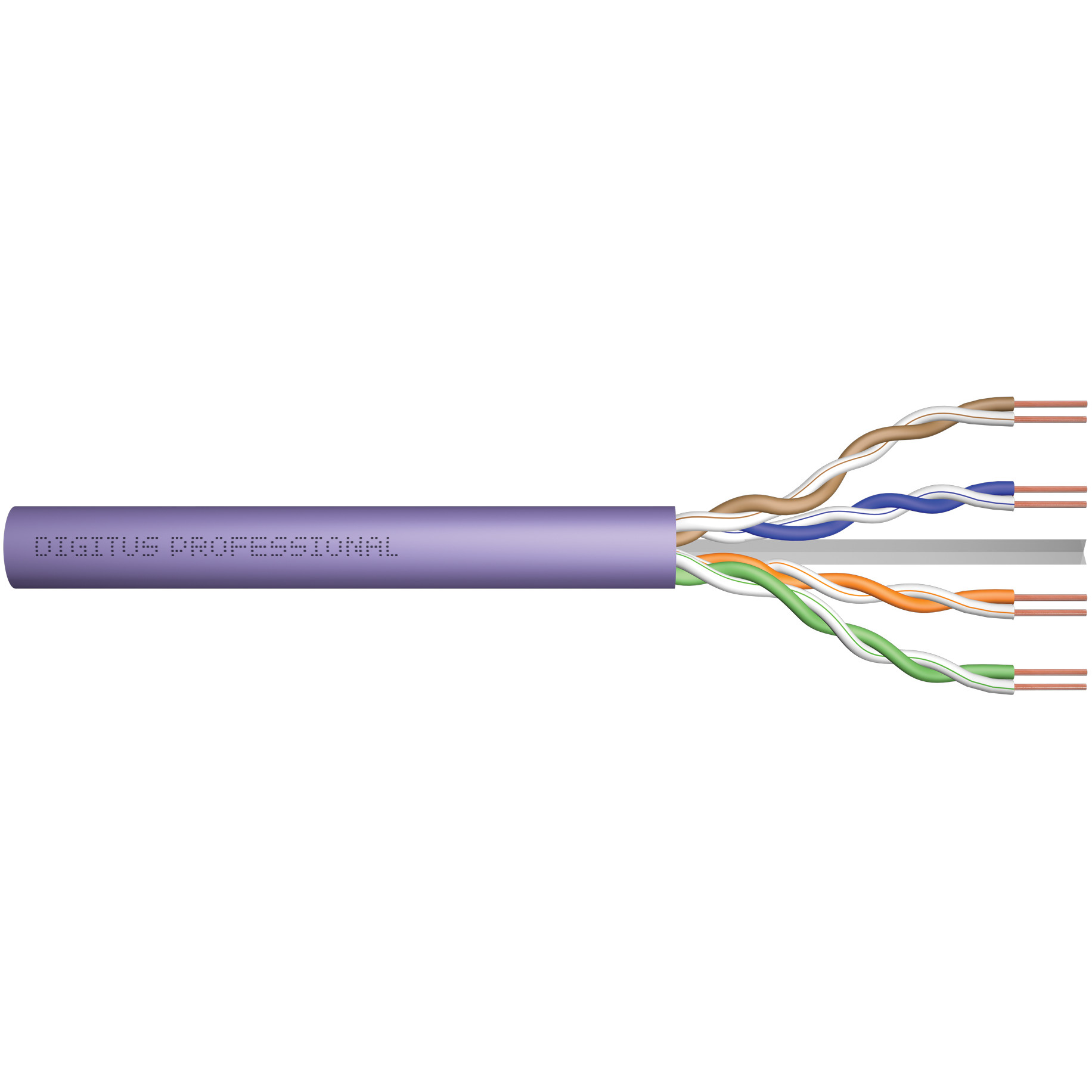 Kabel DIGITUS bulk cable 305 m svijetloplava boja, RAL 5012-1