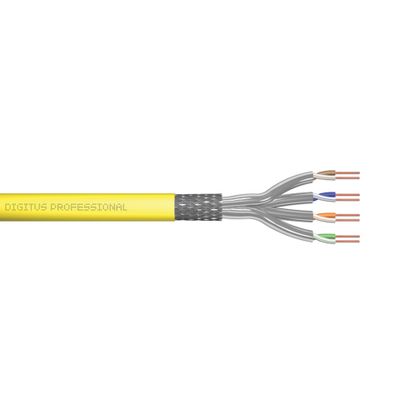 Digitus Professional CAT 7a instalacijski kabel, 500m, žuti-0