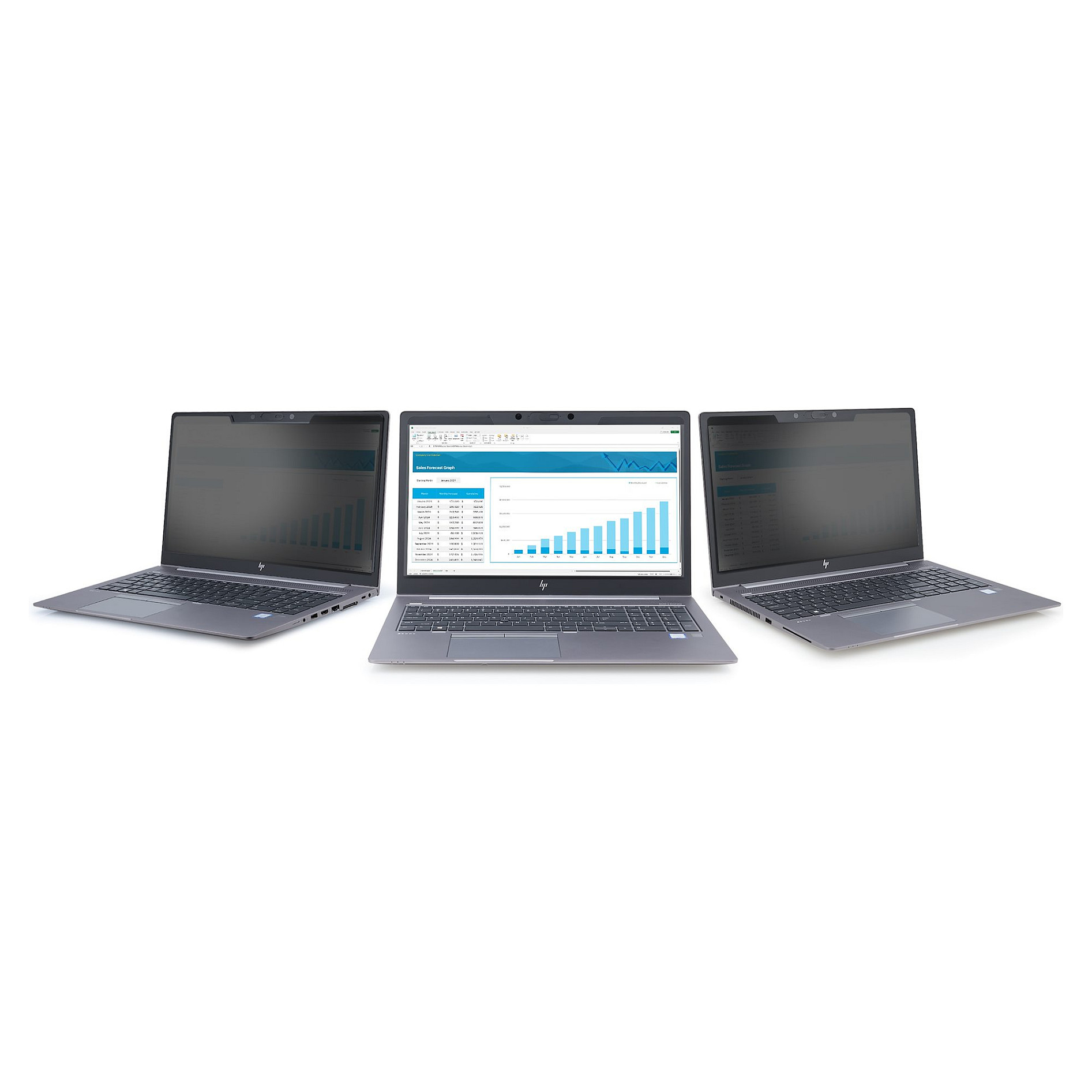 Laptop STARTECH.COM Magnetic Privacy Screen (16-inch, 1610, Microlouver technology, 2-way design)-3