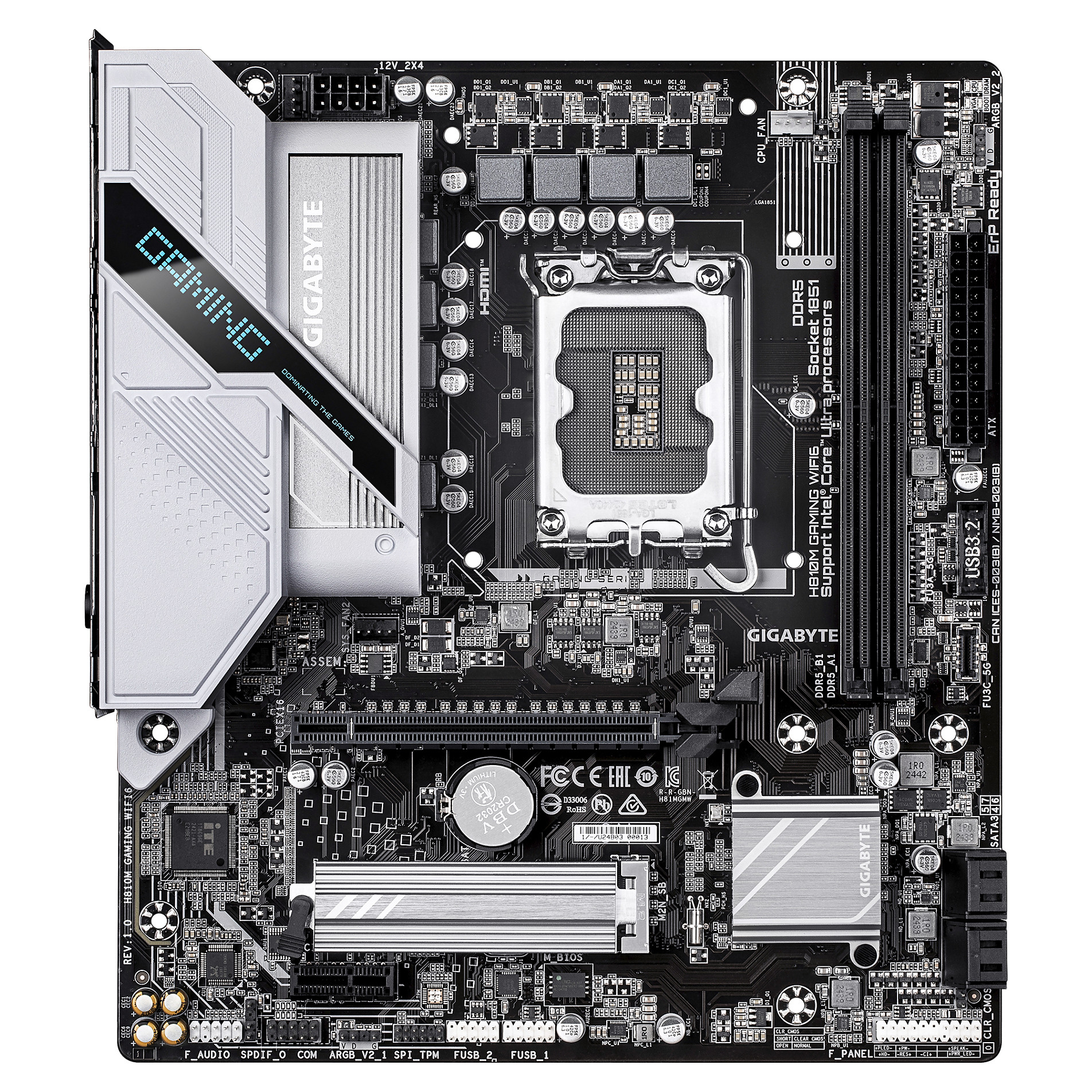 MB GBT INTEL 1851 H810M GAMING WIFI6-8