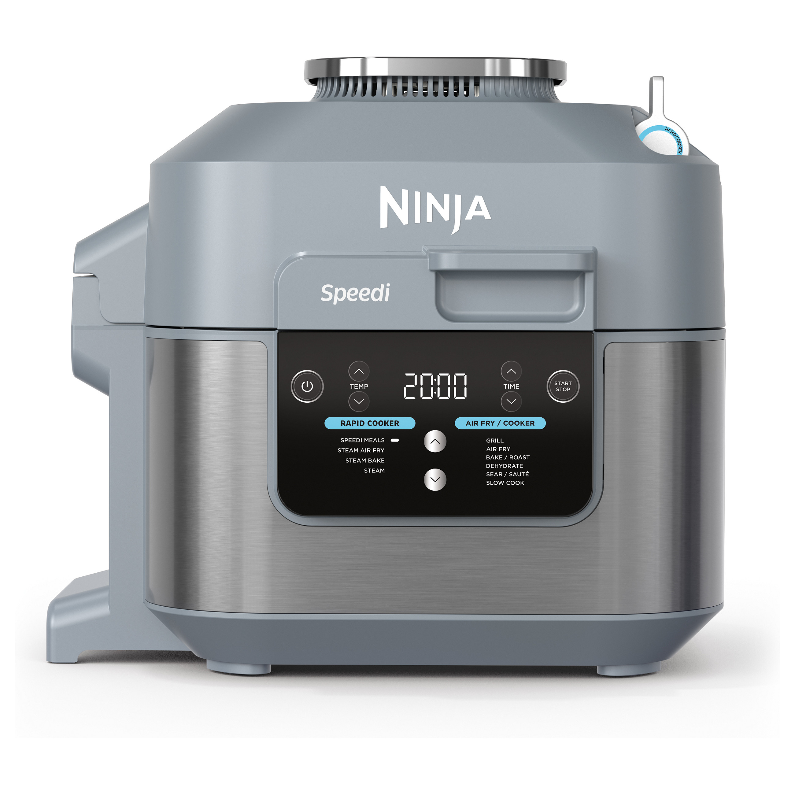 Multi cooker NINJA Speedi ON400EU (kapacitet 5.7 litara, 2 kg hrane, digitalni prikaz, 10 pre-programiranih postavki)-10
