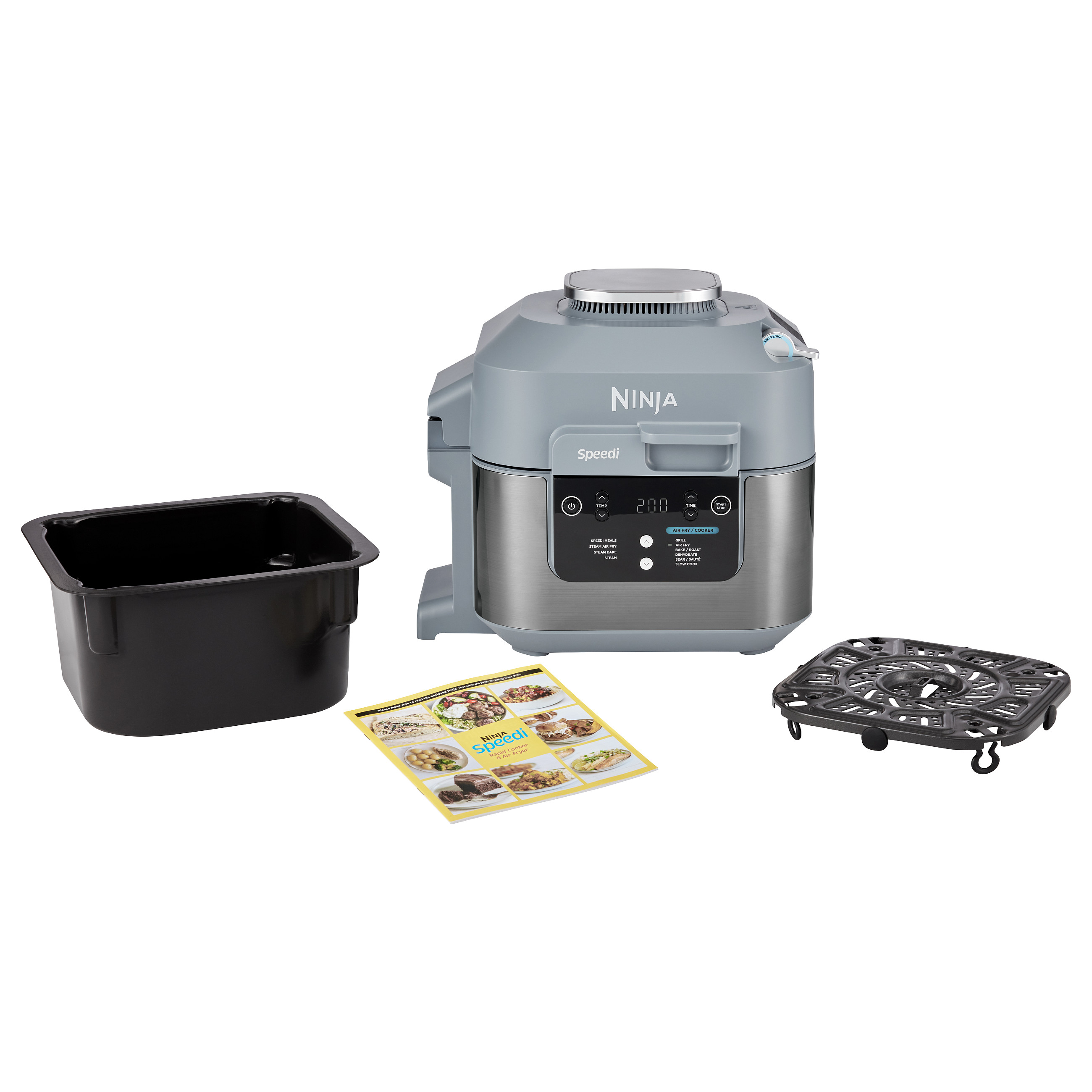 Multi cooker NINJA Speedi ON400EU (kapacitet 5.7 litara, 2 kg hrane, digitalni prikaz, 10 pre-programiranih postavki)-13