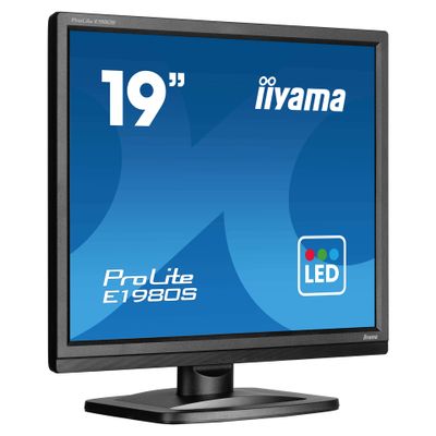iiyama ProLite E1980S-B1 - LED monitor - 19