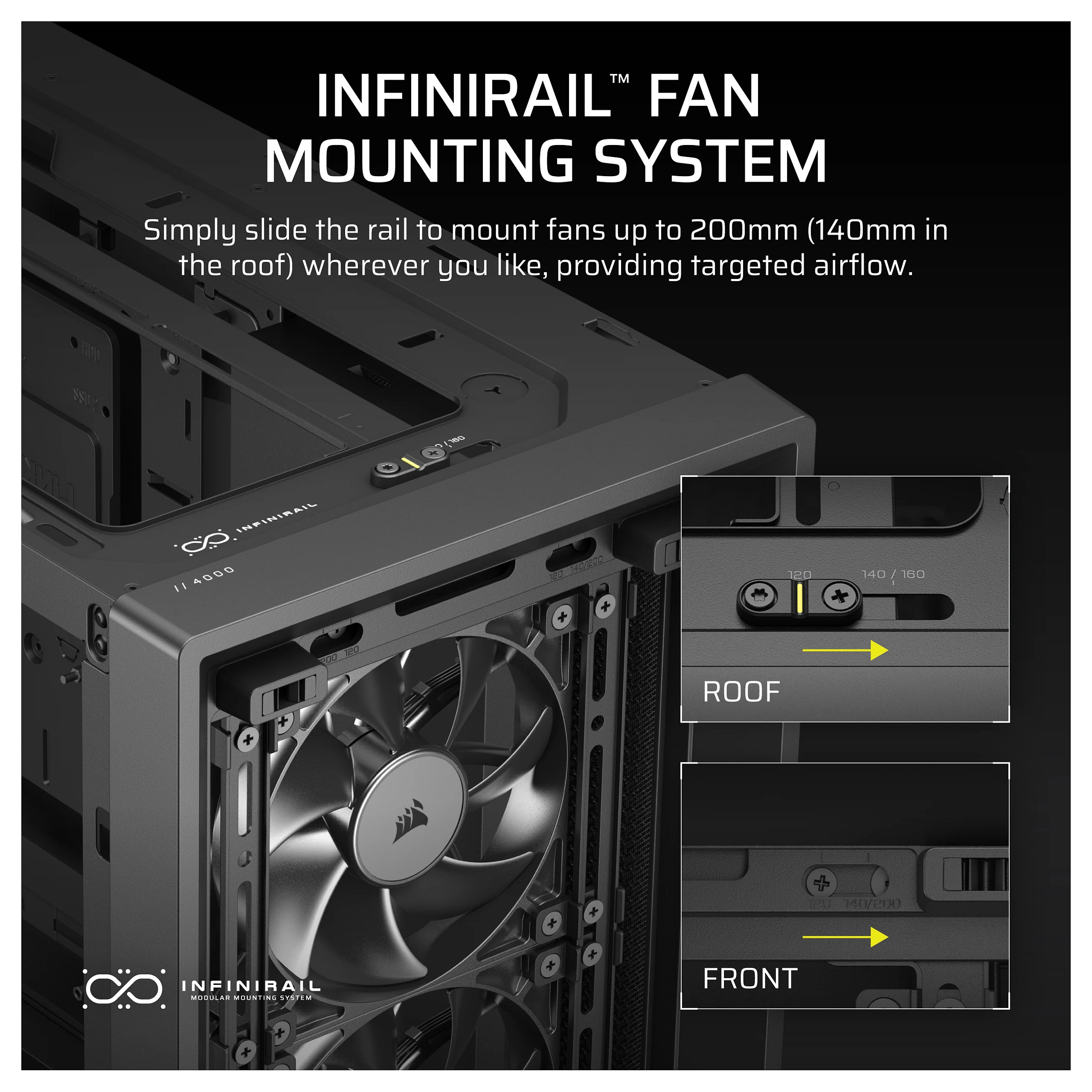CORSAIR FRAME 4000D RS - midi-tower - extended ATX-19