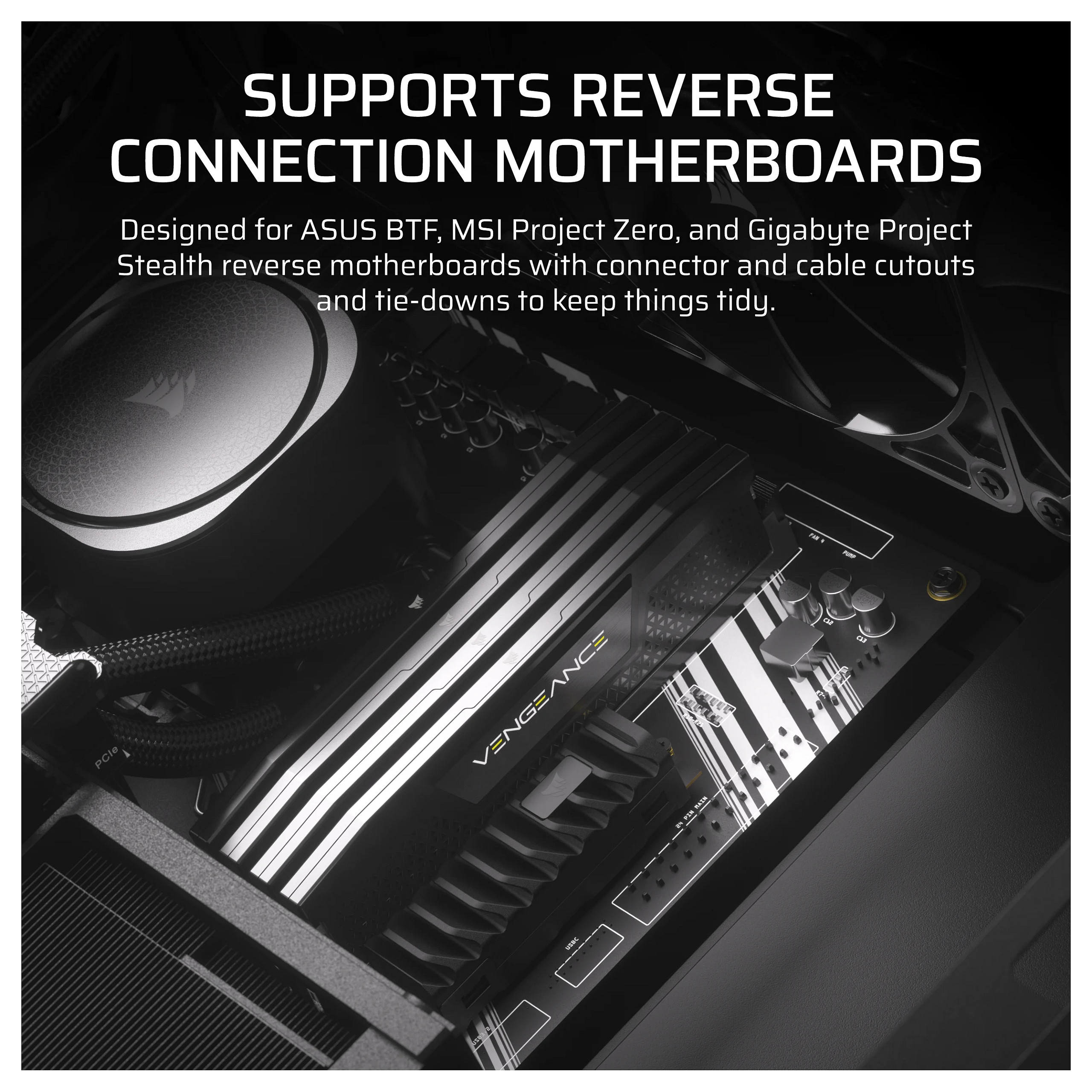 CORSAIR FRAME 4000D RS - midi-tower - extended ATX-22