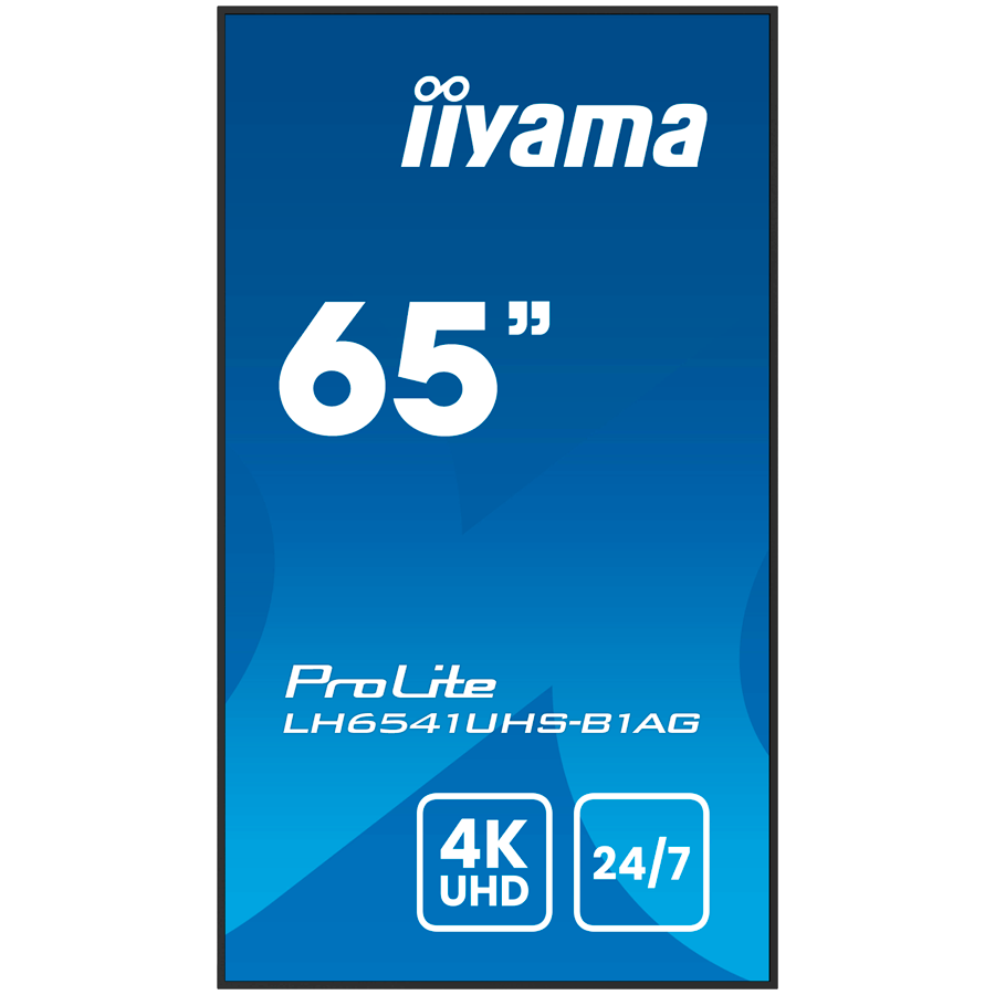 Monitor IIYAMA Dis Public 65 LH6541UHS-B1AG UHD-19