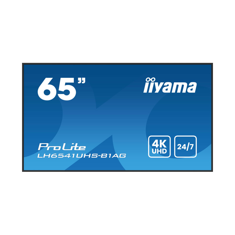 Monitor IIYAMA Dis Public 65 LH6541UHS-B1AG UHD-18