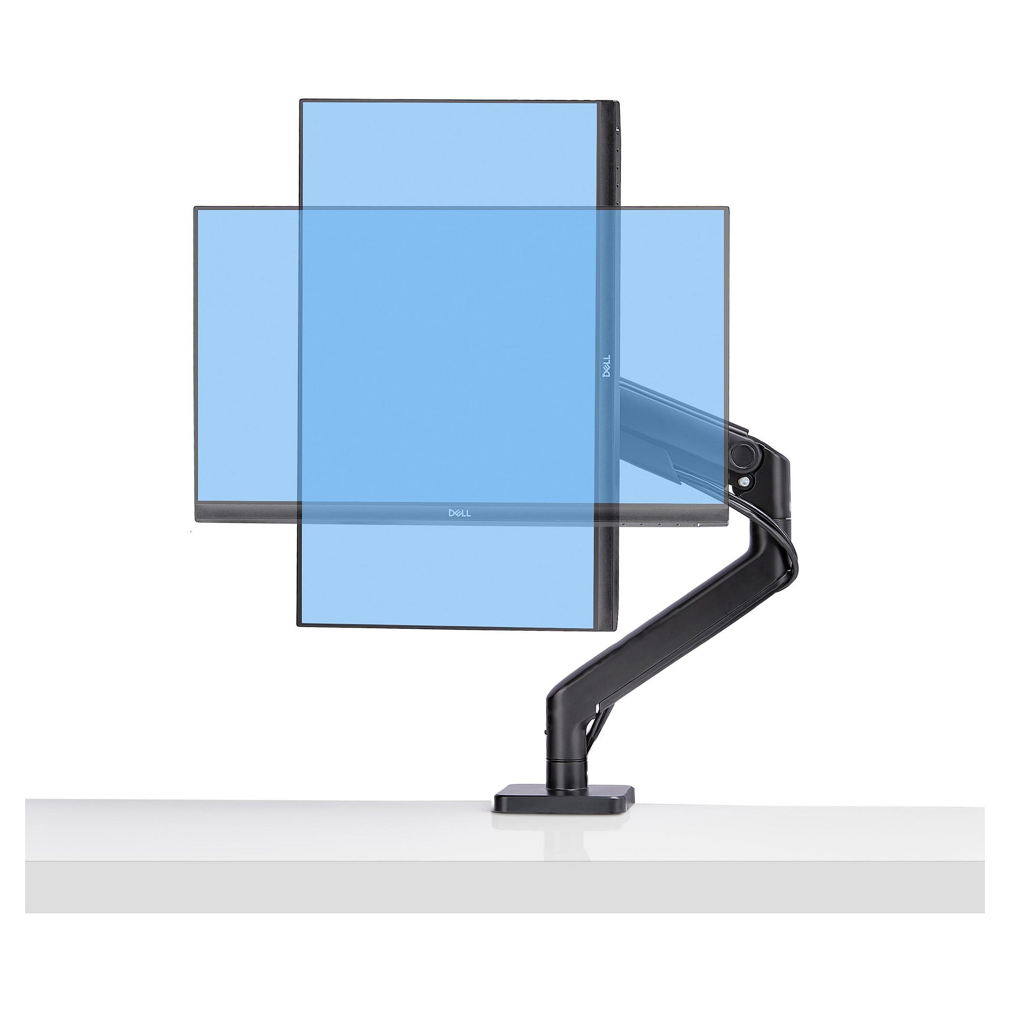 Stolni nosač za monitor STARTECH.COM ARMPIVOT2, za zaslone do 49", do 20kg, VESA-14