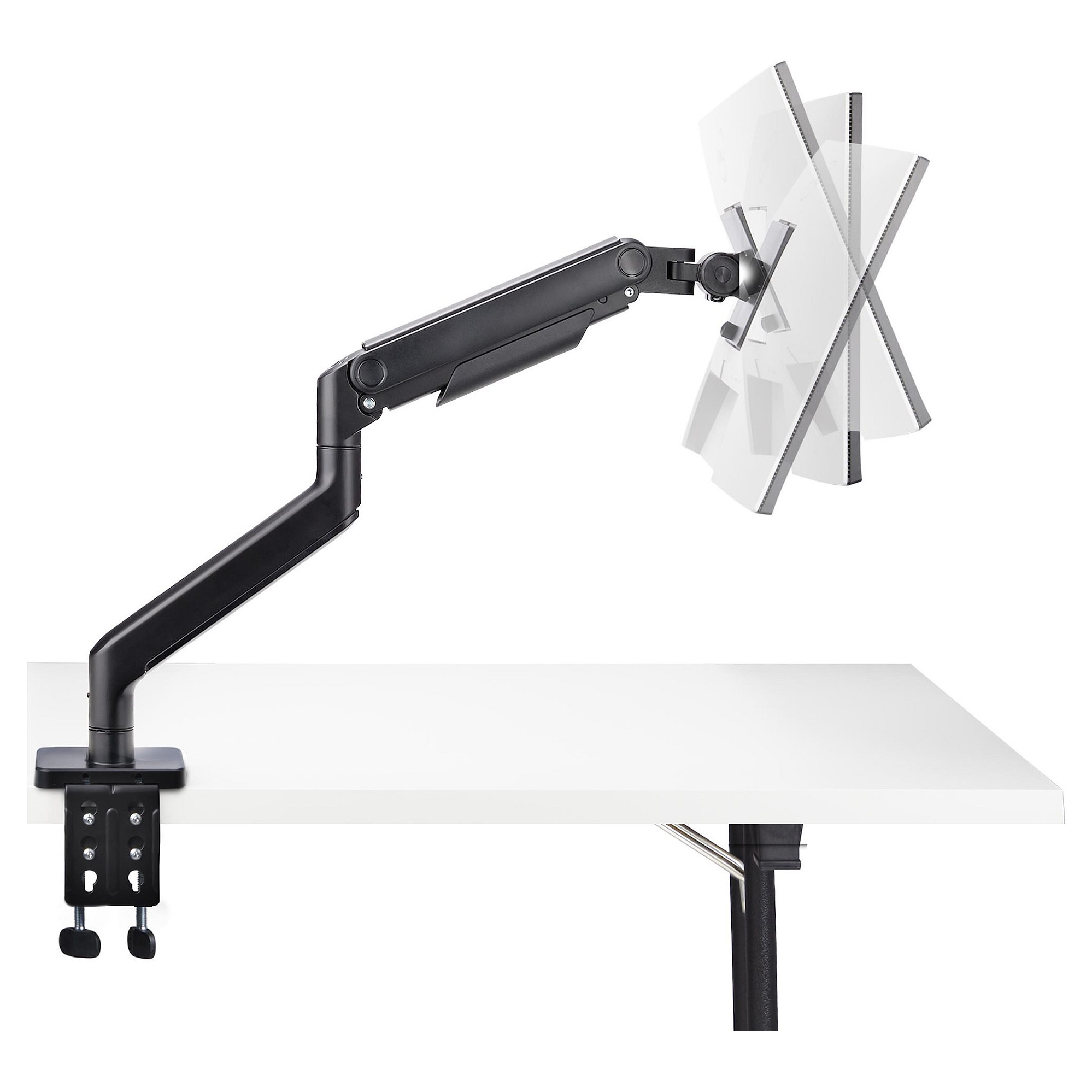 Stolni nosač za monitor STARTECH.COM ARMPIVOT2, za zaslone do 49", do 20kg, VESA-17