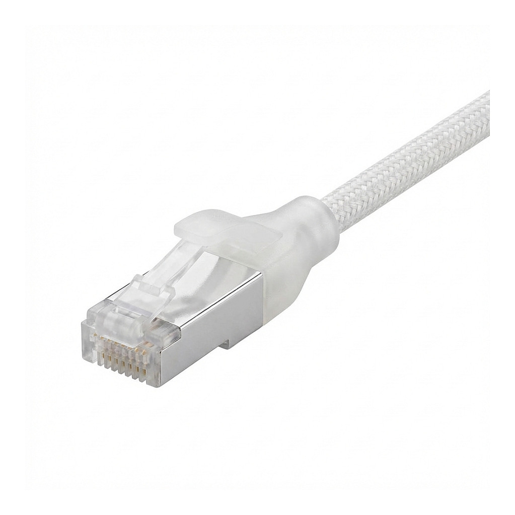 Mrežni kabel UBIQUITI UniFi UACC-CABLE-PATCH-EL-C6A (0.15m, Cat6a, bijeli, 24 kom)-0