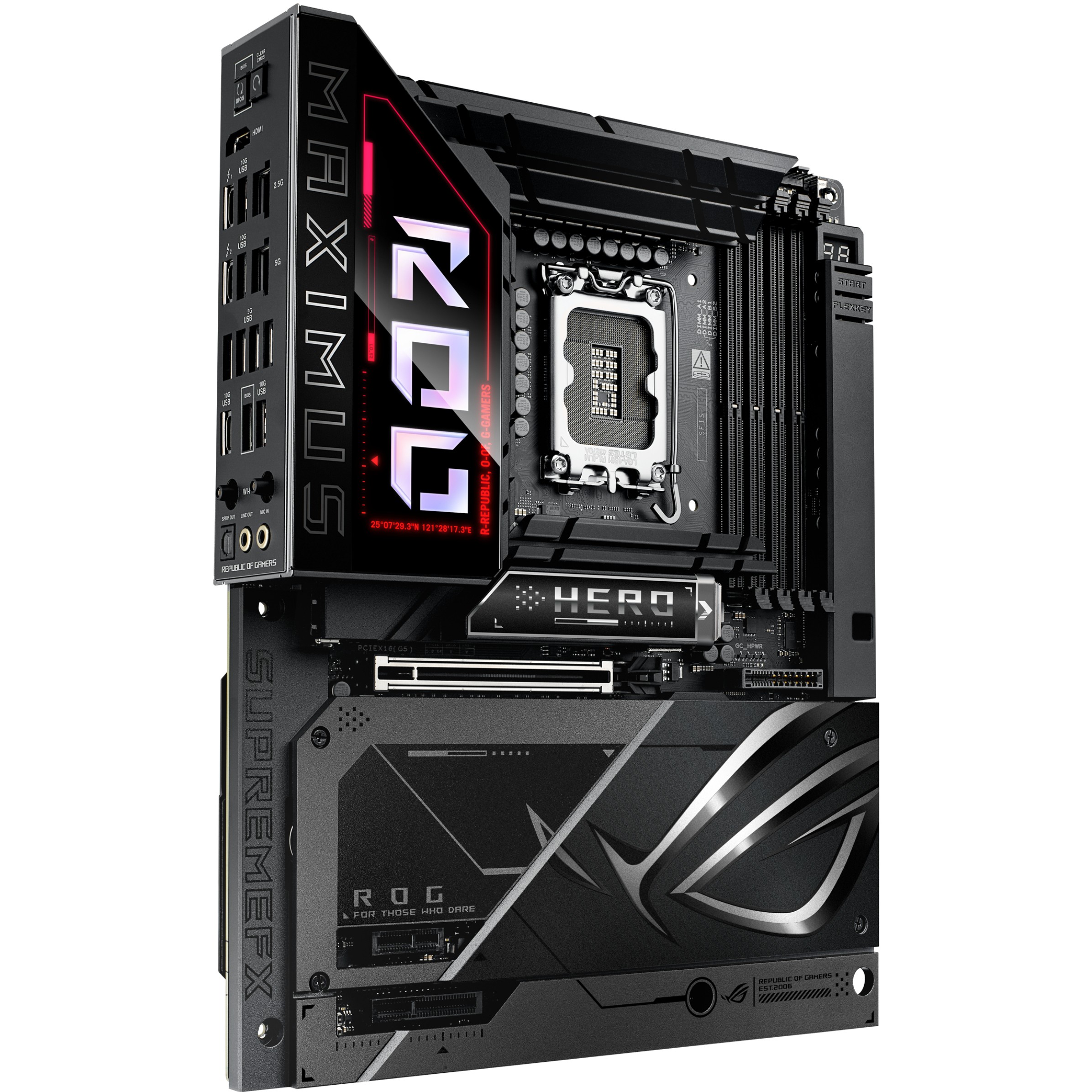 Motherboard ASUS ROG MAXIMUS Z890 HERO BTF - ATX - LGA1851 Socket - Z890-15