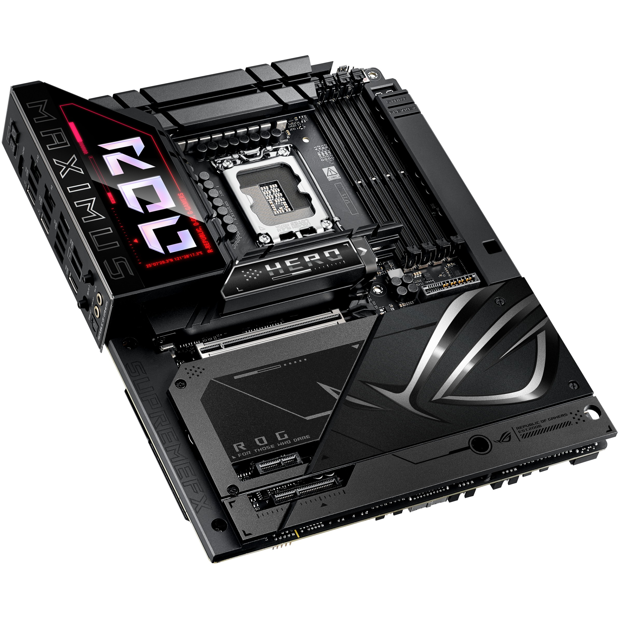 Motherboard ASUS ROG MAXIMUS Z890 HERO BTF - ATX - LGA1851 Socket - Z890-16