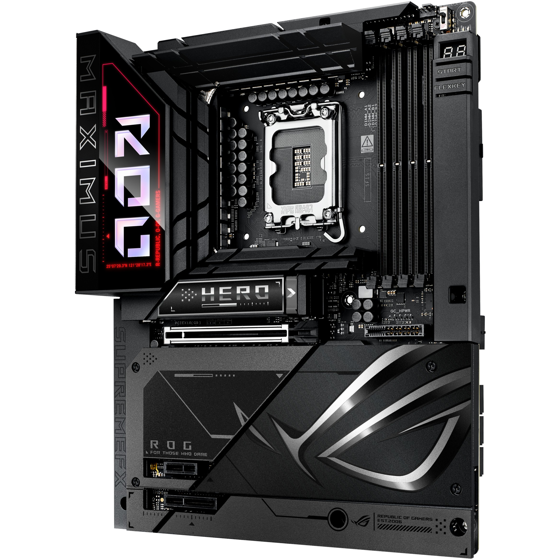 Motherboard ASUS ROG MAXIMUS Z890 HERO BTF - ATX - LGA1851 Socket - Z890-18