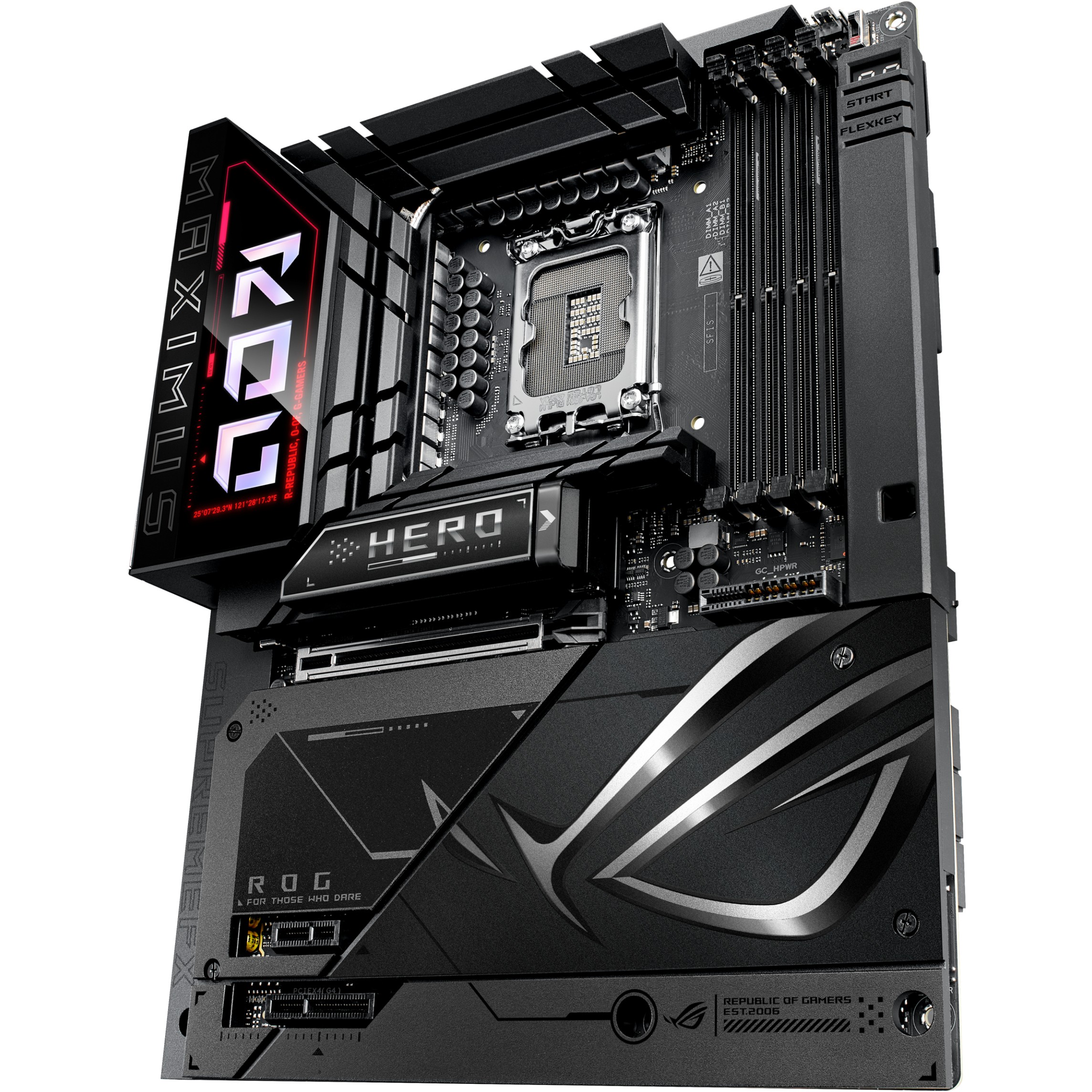 Motherboard ASUS ROG MAXIMUS Z890 HERO BTF - ATX - LGA1851 Socket - Z890-20