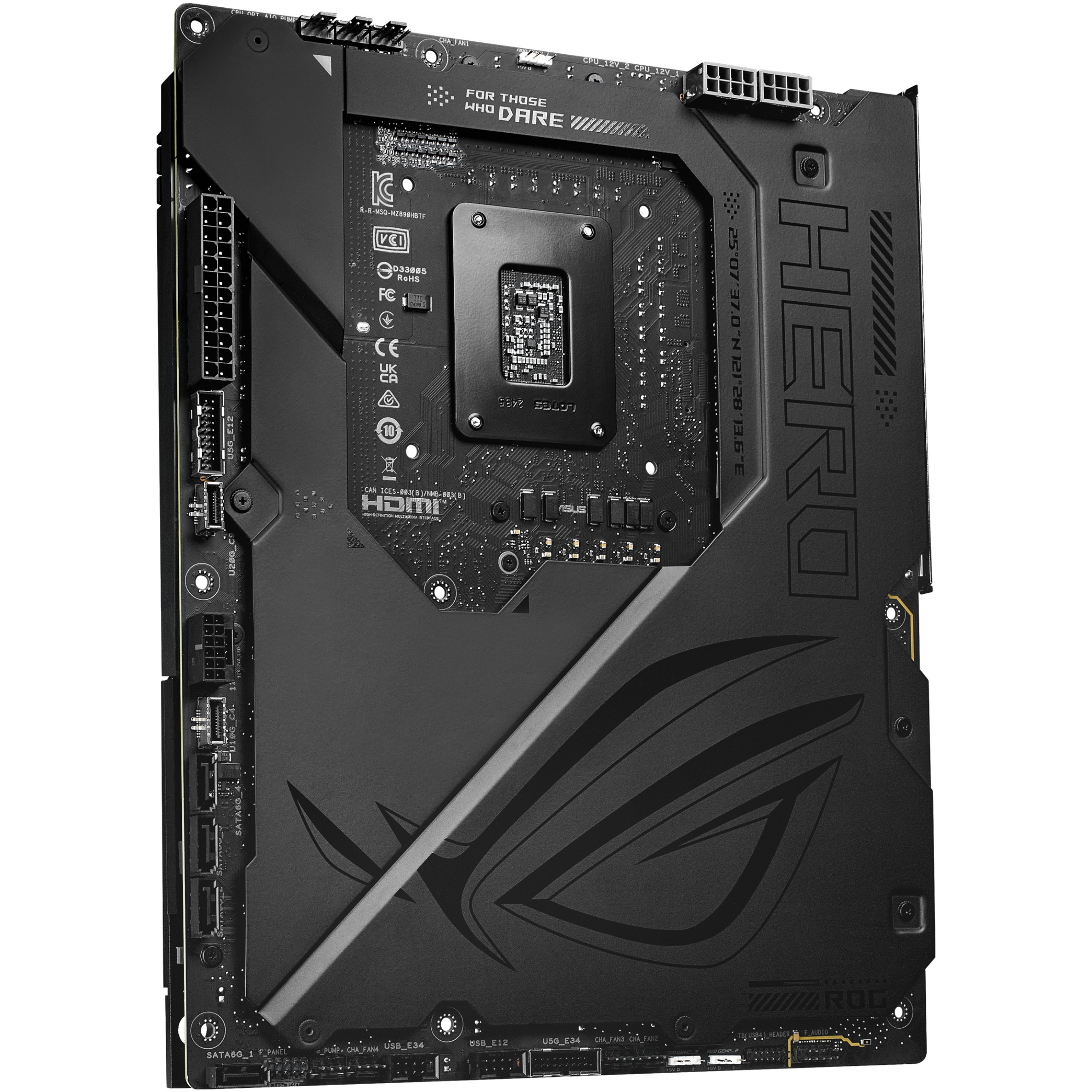 Motherboard ASUS ROG MAXIMUS Z890 HERO BTF - ATX - LGA1851 Socket - Z890-22