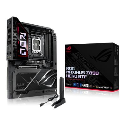 Motherboard ASUS ROG MAXIMUS Z890 HERO BTF - ATX - LGA1851 Socket - Z890-7