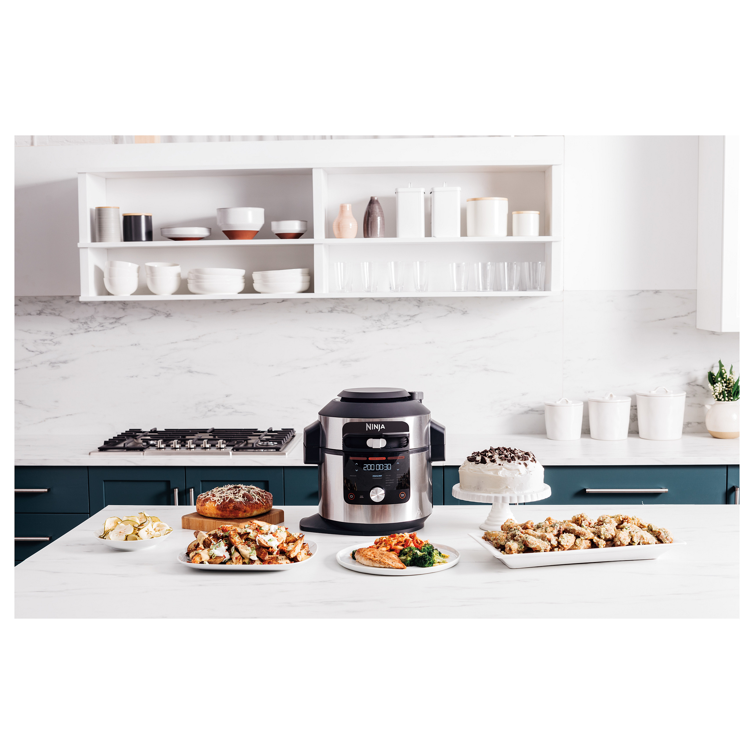 Ninja Foodi OL750EU - multi cooker - stainless steel/black-10