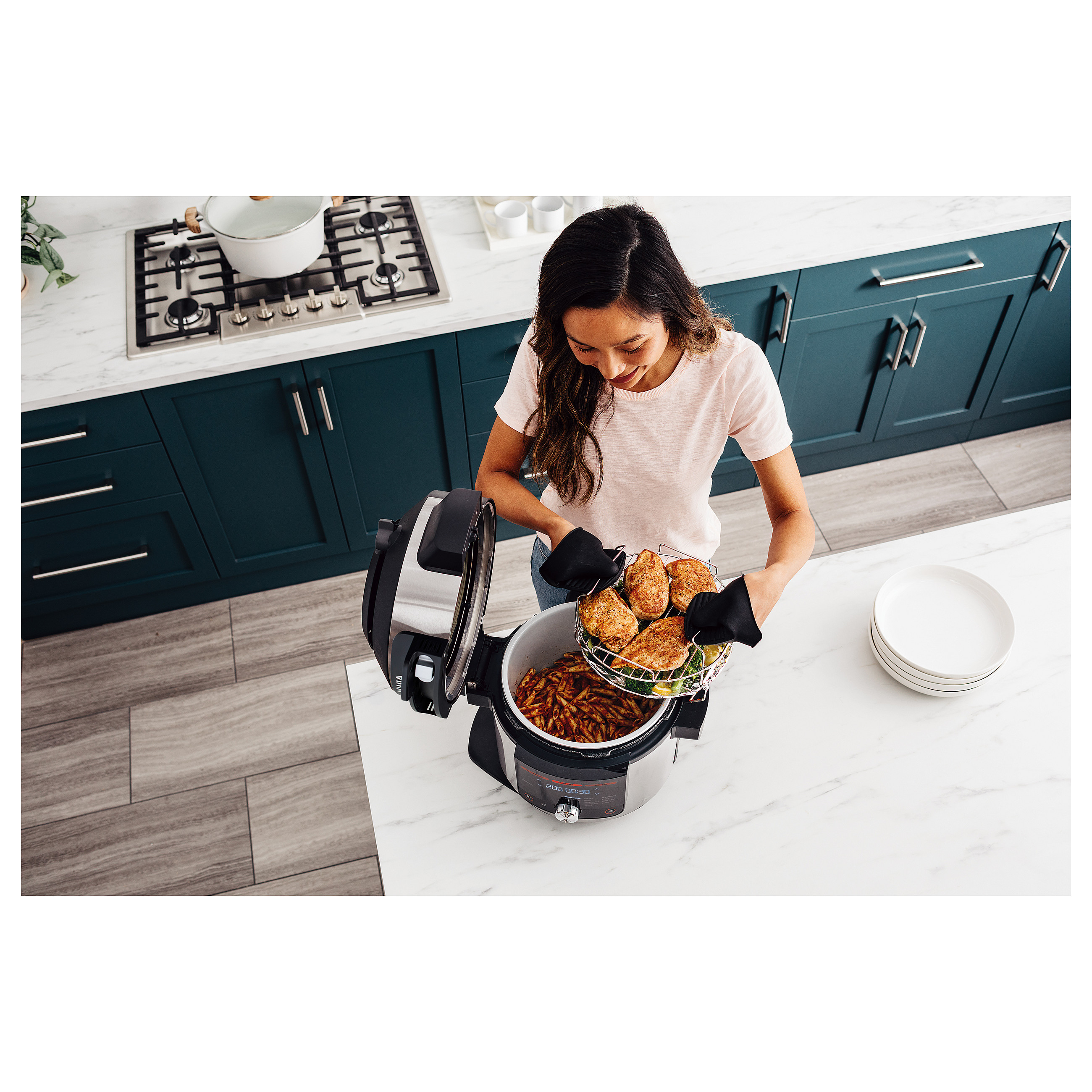 Ninja Foodi OL750EU - multi cooker - stainless steel/black-12