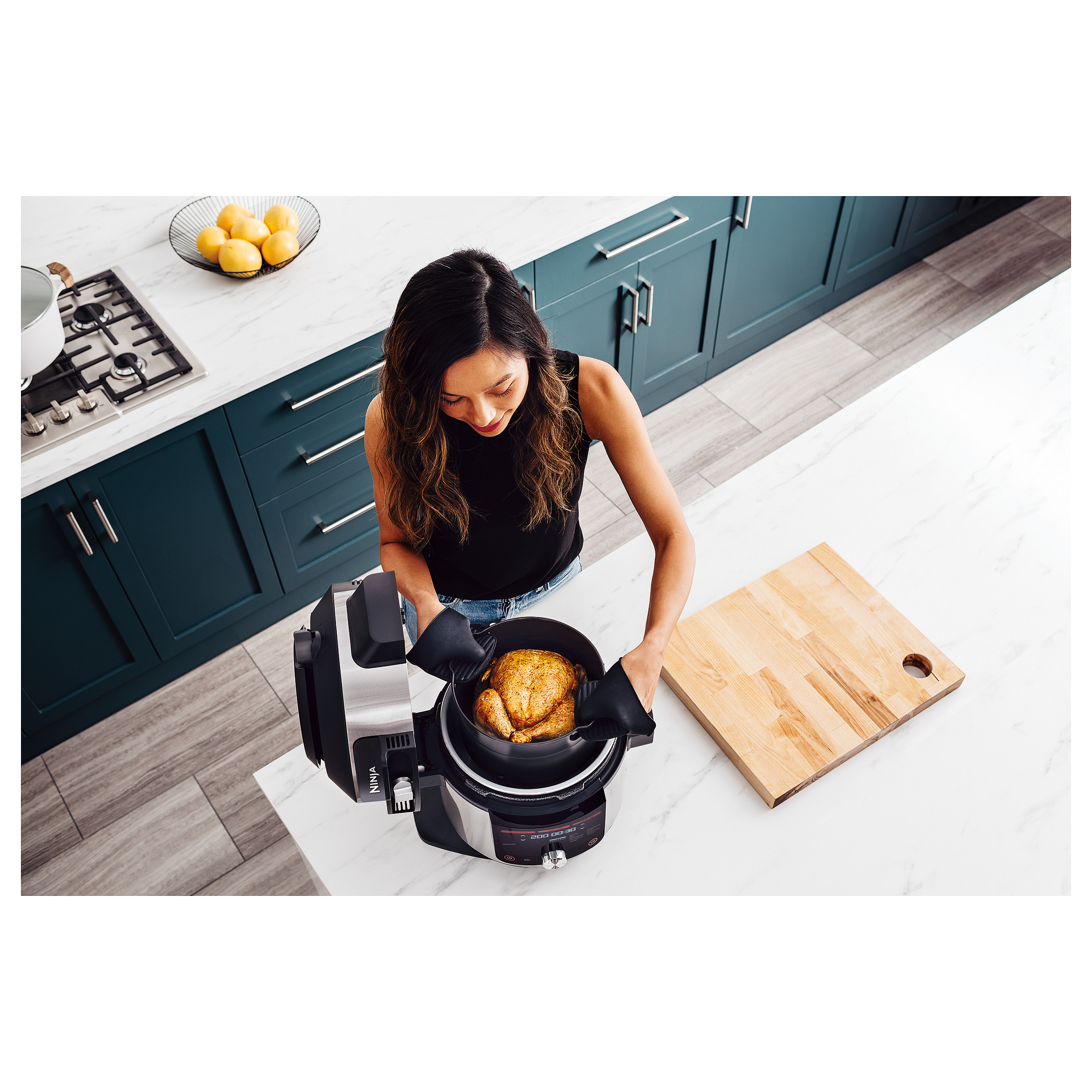 Ninja Foodi OL750EU - multi cooker - stainless steel/black-13