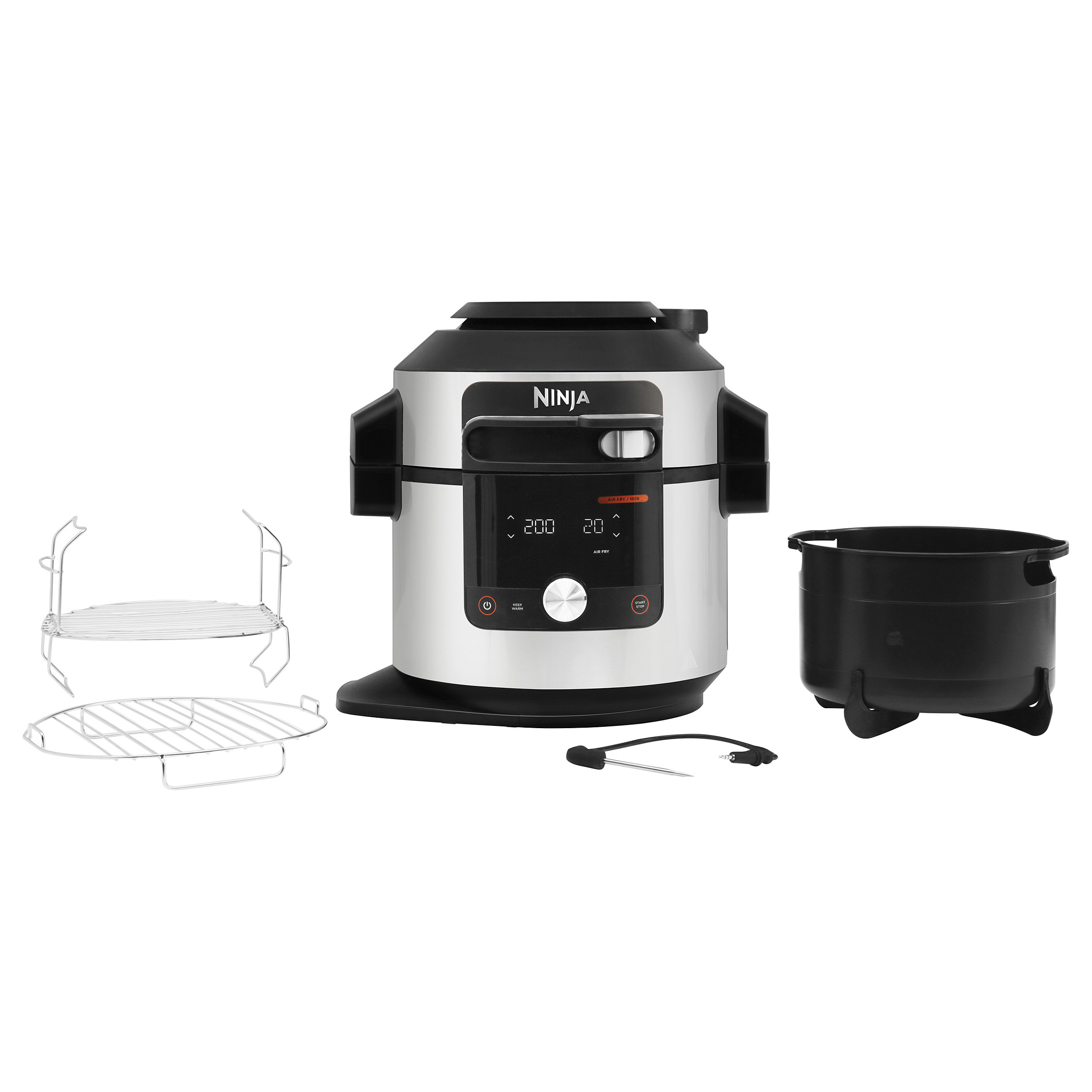 Ninja Foodi OL750EU - multi cooker - stainless steel/black-16