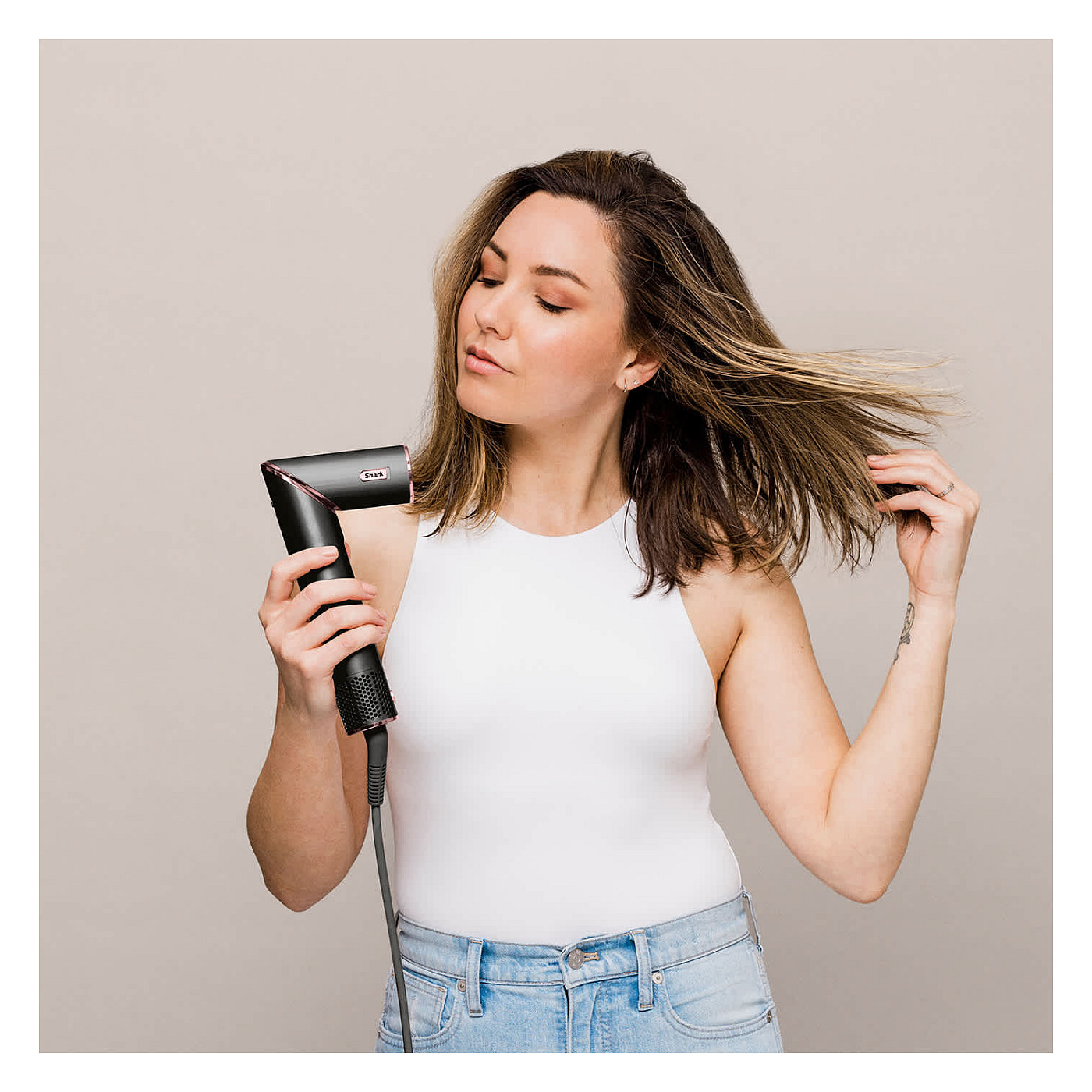 Shark FlexStyle HD446EU - hair dryer/hair styler - black-13