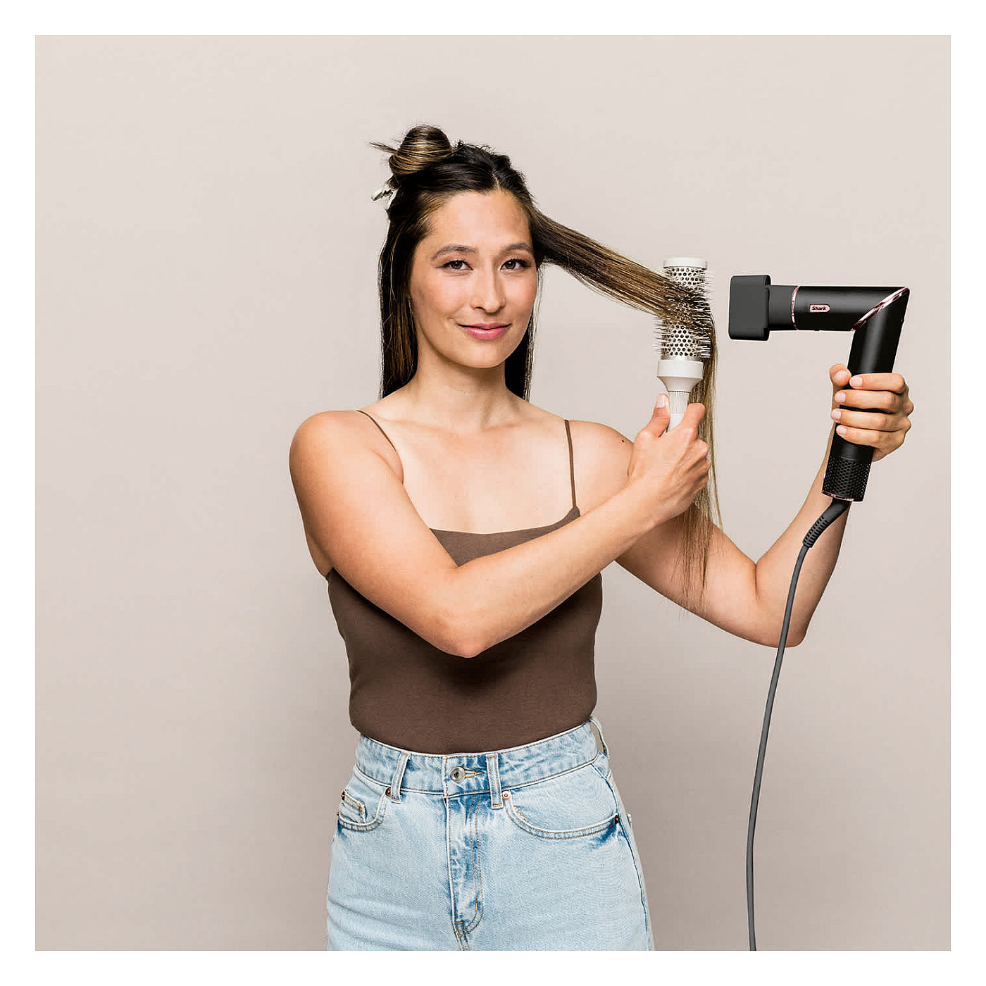 Shark FlexStyle HD446EU - hair dryer/hair styler - black-14