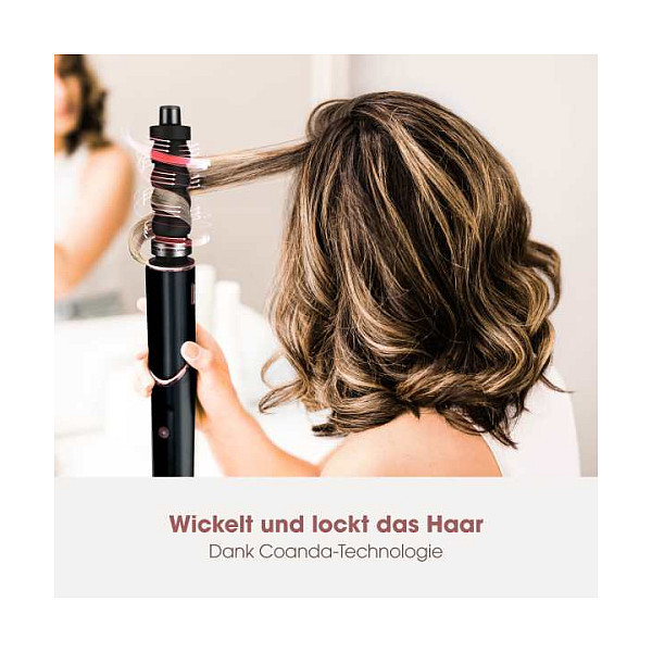 Shark FlexStyle HD446EU - hair dryer/hair styler - black-19