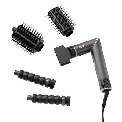 Shark FlexStyle HD446EU - hair dryer/hair styler - black