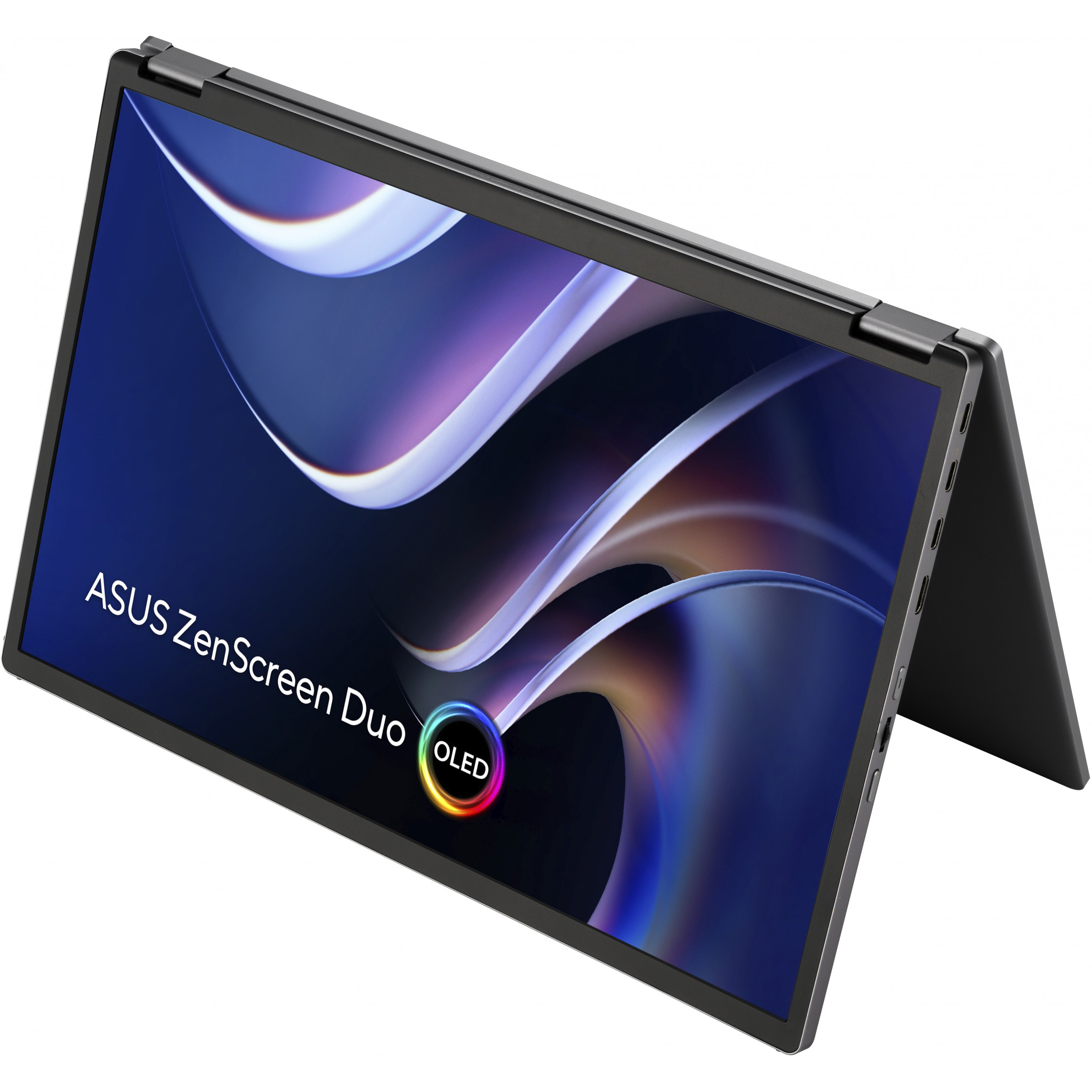 Monitor ASUS ZenScreen Duo OLED MQ149CD dual OLED 14" Full HD (1920 x 1200) HDR-12