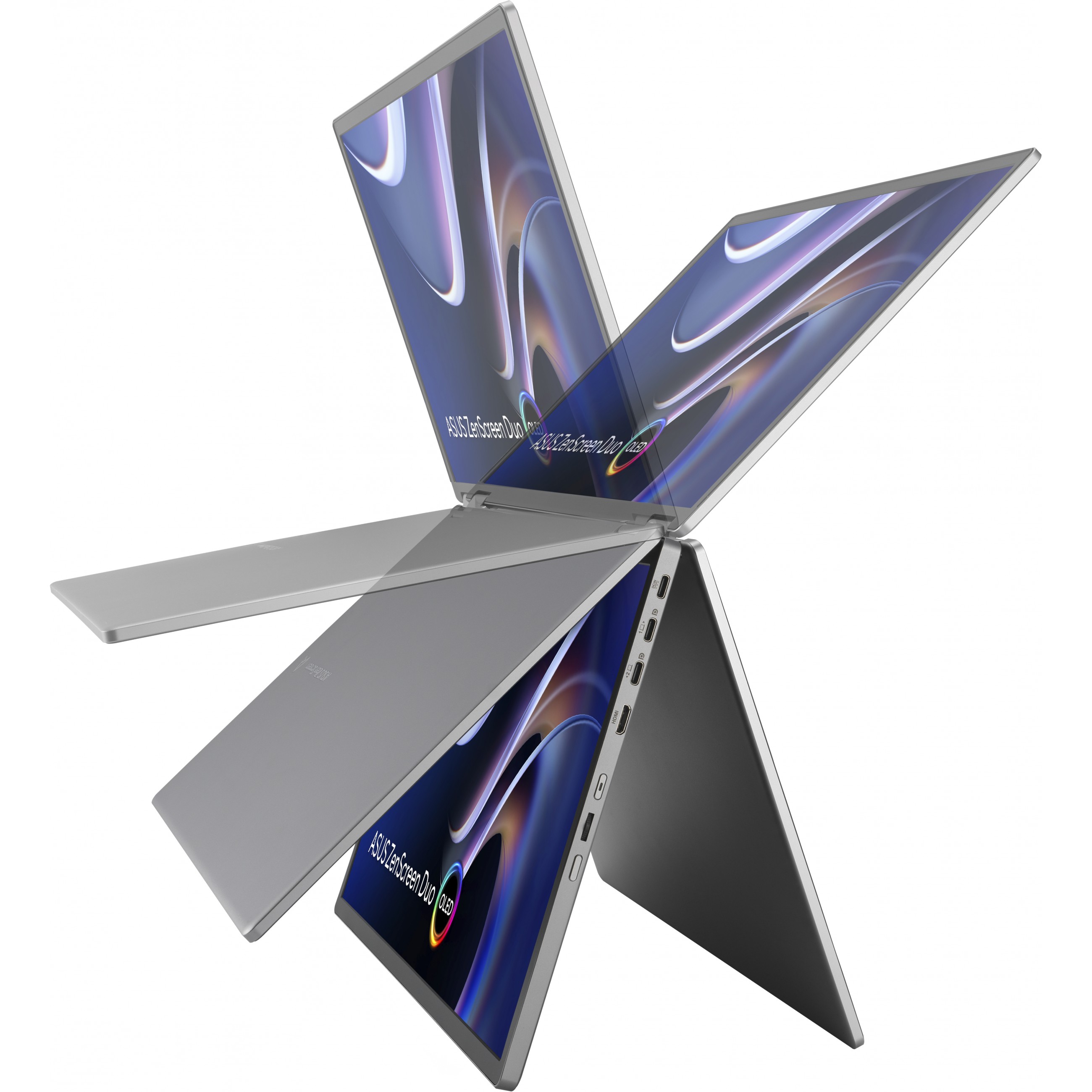 Monitor ASUS ZenScreen Duo OLED MQ149CD dual OLED 14" Full HD (1920 x 1200) HDR-16
