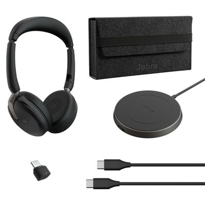 Slušalice JABRA Evolve2 65 Flex MS Stereo (ANC, Bluetooth, on-ear, do 37 h baterije, USB-C)-1