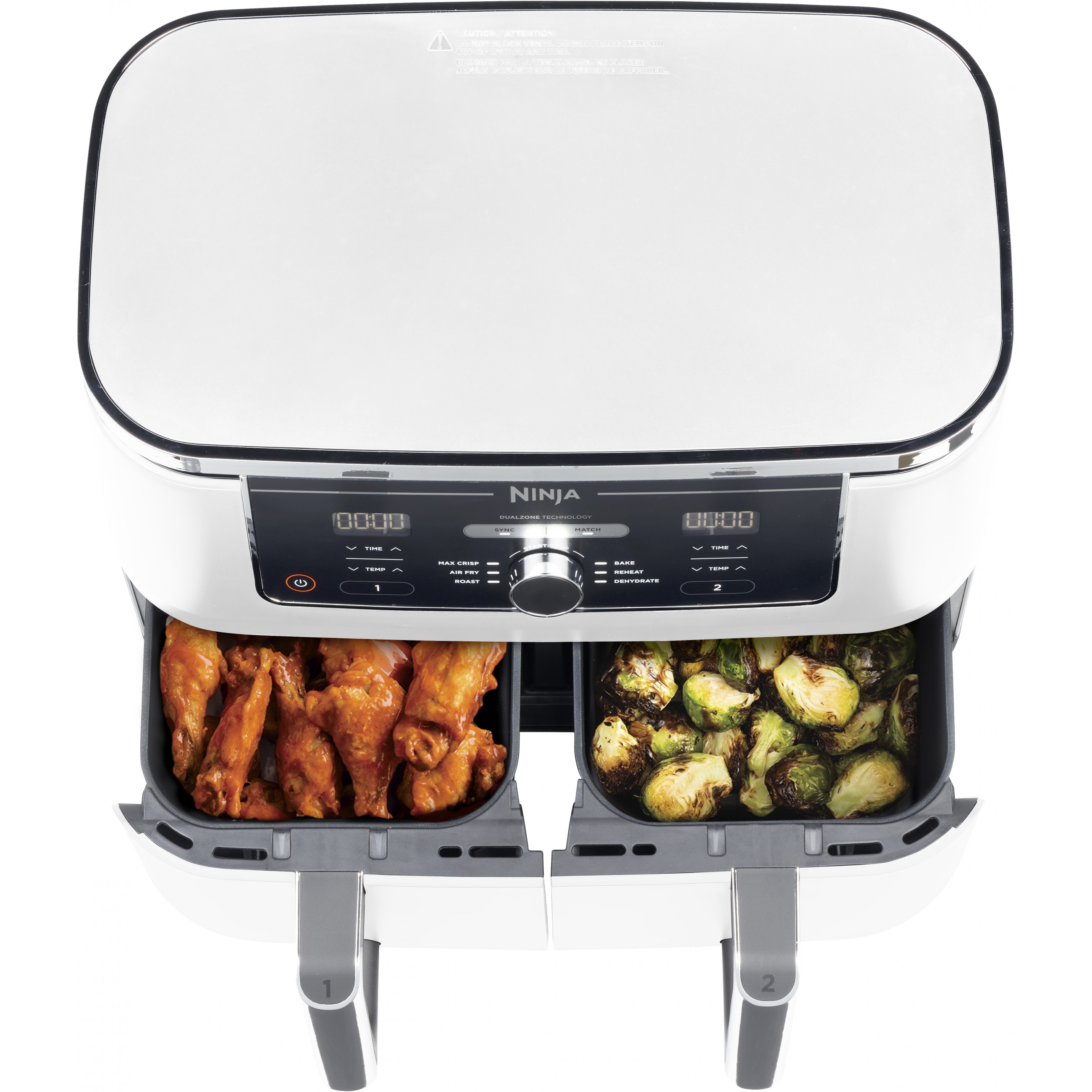 Friteza Ninja FOODI MAX DUAL ZONE AF400EUWH bijela-17