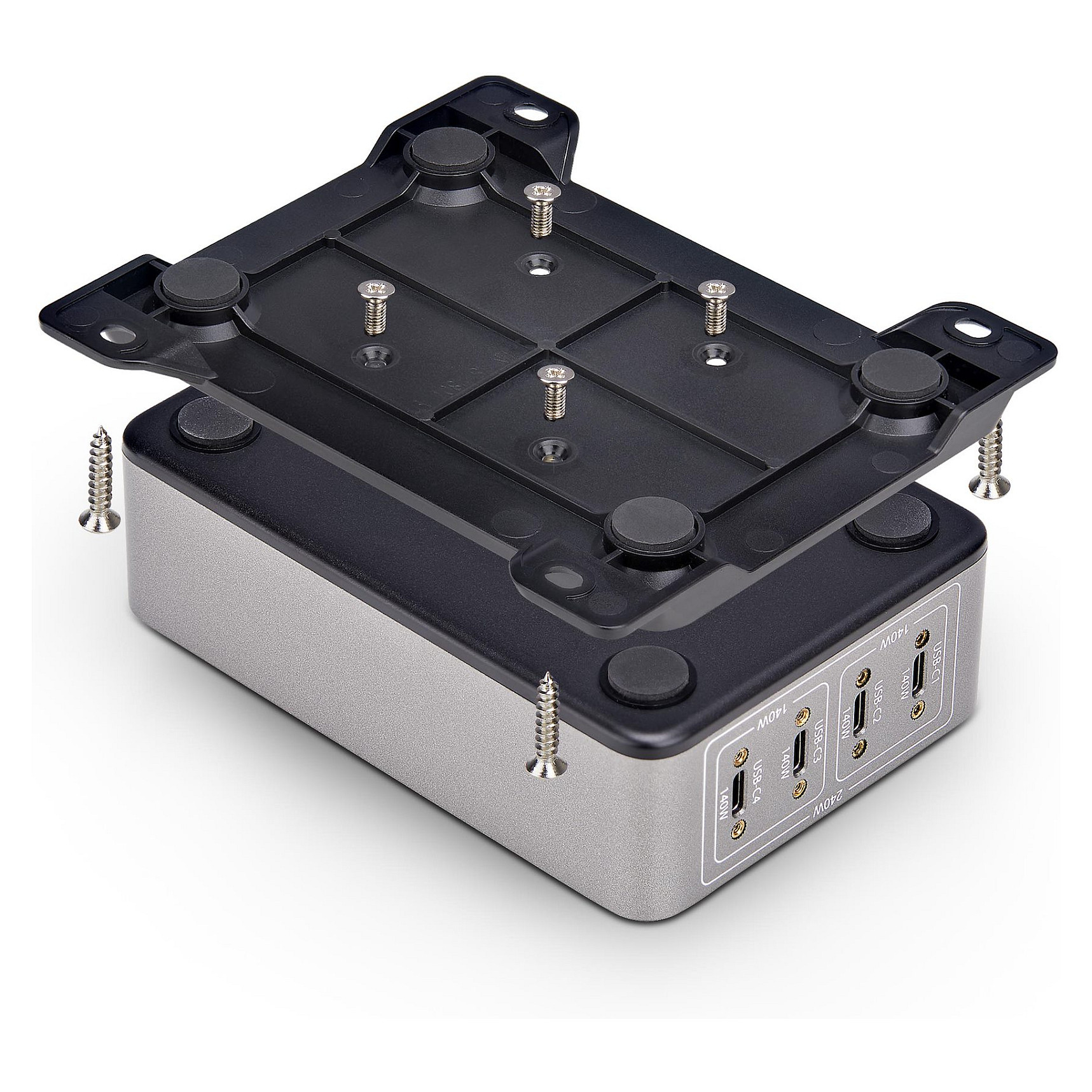Punjač STARTECH.COM 4-Port USB-C (240W, 140W EPR, GaN, nosač za montažu)-21