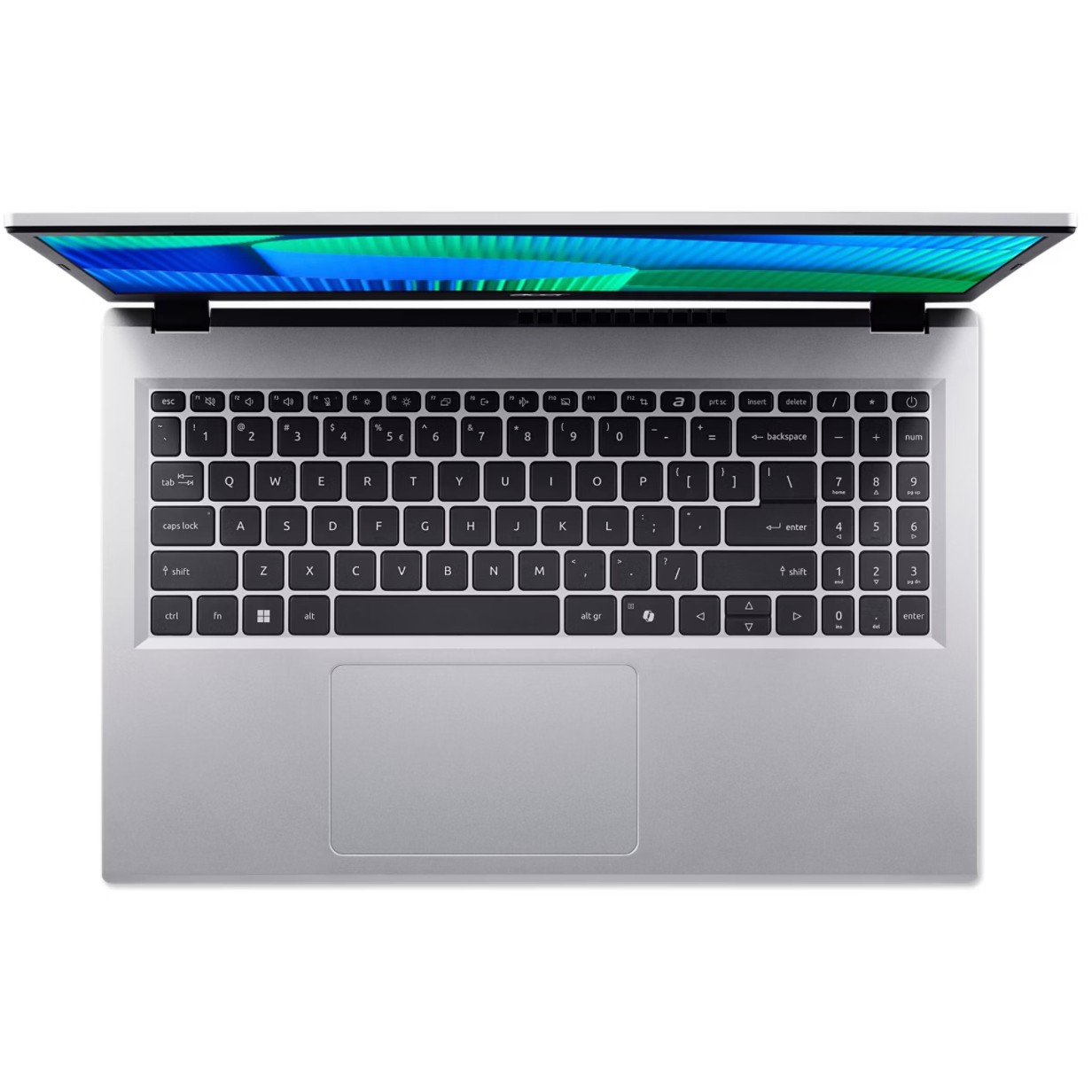 Laptop ACER EX 15 EX215-57-TCO-3290 (15,6" FHD, Intel i3, 8GB RAM, 512GB SSD, Intel UHD Graphics, Windows 11 Pro, hrvatska tipkovnica, srebrna boja) – internacionalna non HR tipkovnica-7