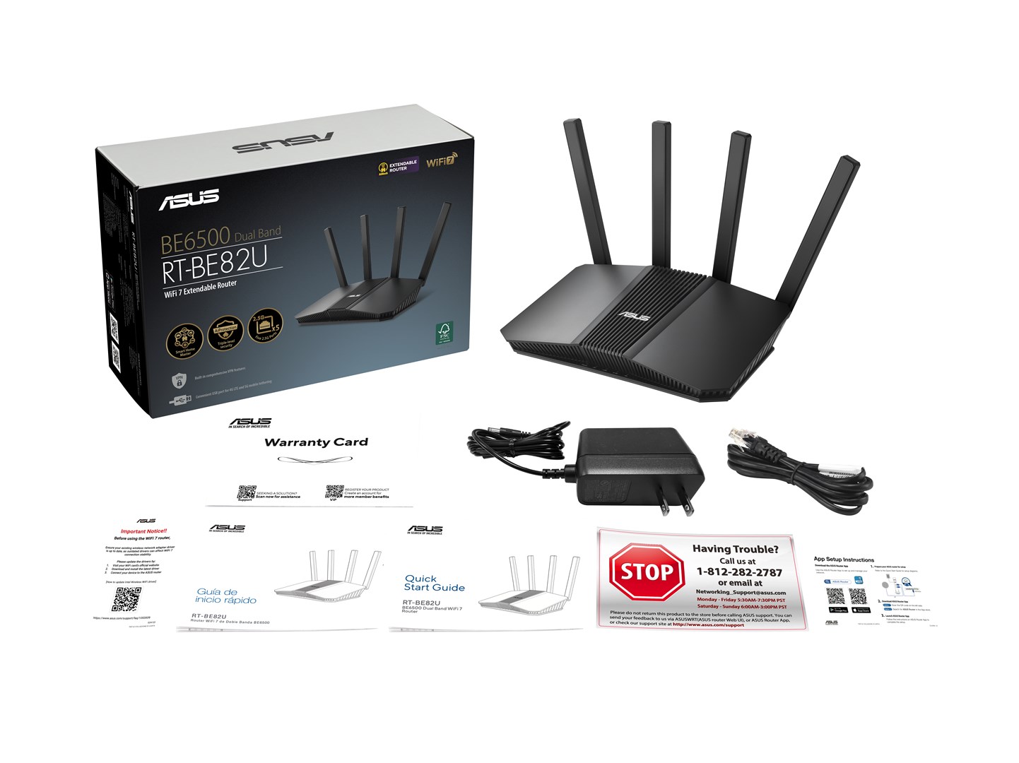 Router ASUS RT-BE82U BE6800 WiFi 7 AiMesh-11