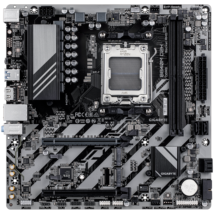Matična ploča GIGABYTE AMD AM5 B840M D2H-4