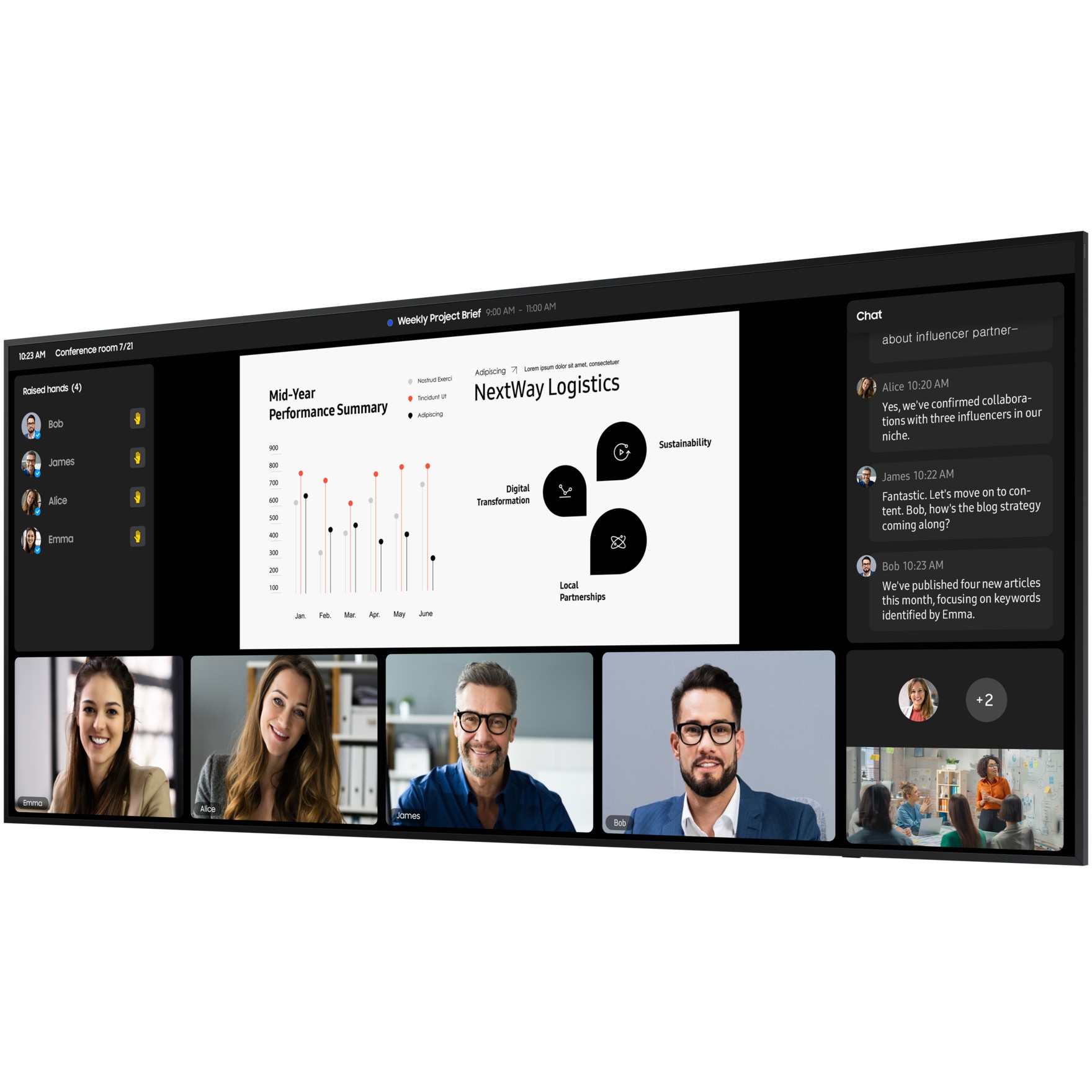 Display Samsung QP105DX-5K 105" LED-backlit LCD - 5K-8