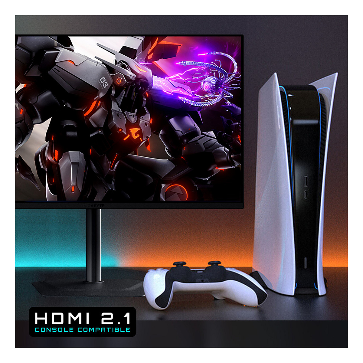 Monitor GIGABYTE MO32U (32", UHD, 165Hz, OLED)-22
