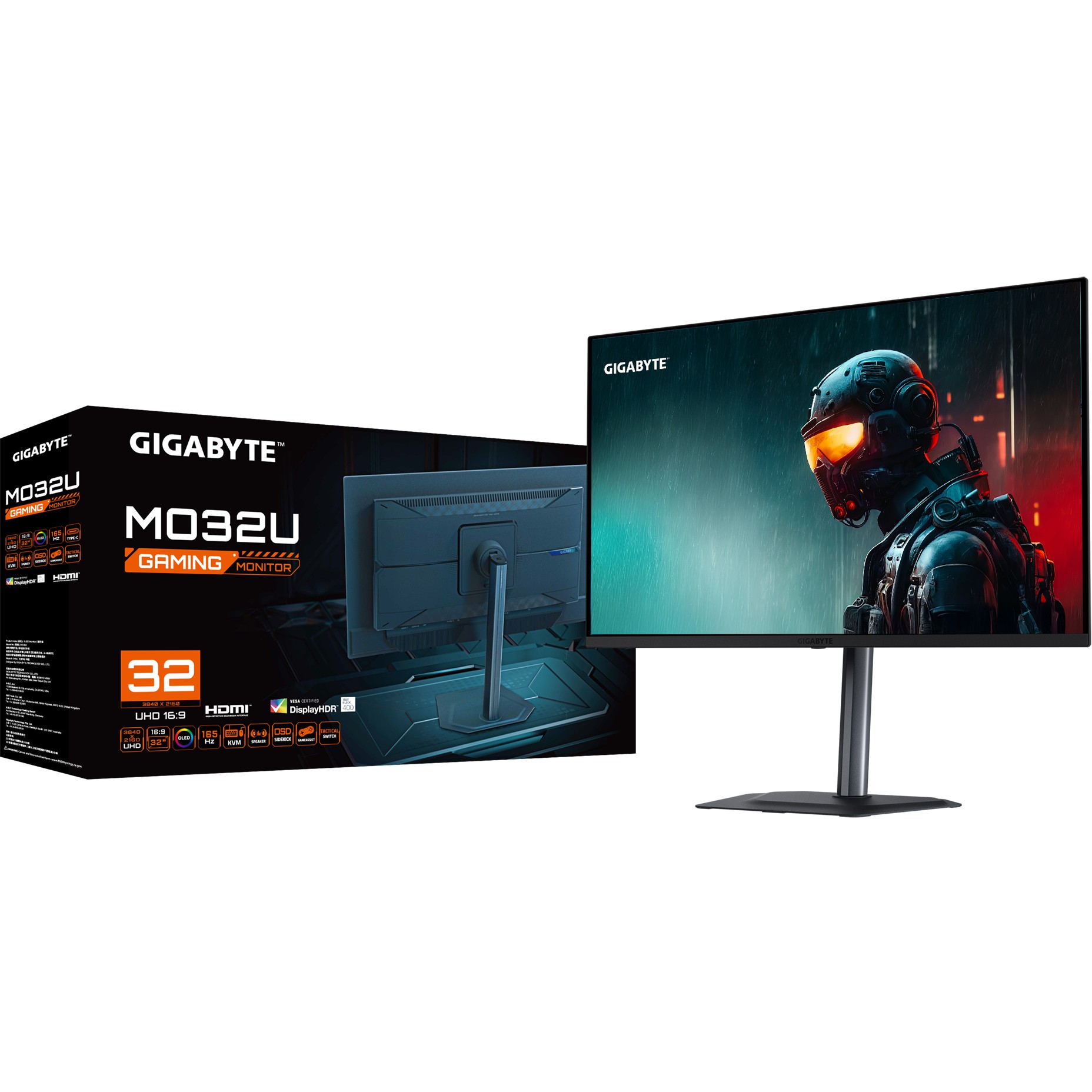 Monitor GIGABYTE MO32U (32", UHD, 165Hz, OLED)-19