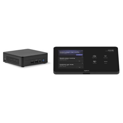 Kitska oprema → LOGITECH → baza Microsoft Teams Rooms (no AV) with Tap + ASUS NUC