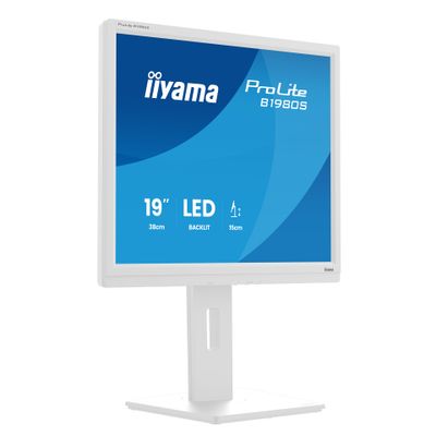 Monitor IIYAMA B1980S-W1 19" (rezolucija 1280x1024, 5ms, 10001, VGA, DVI)