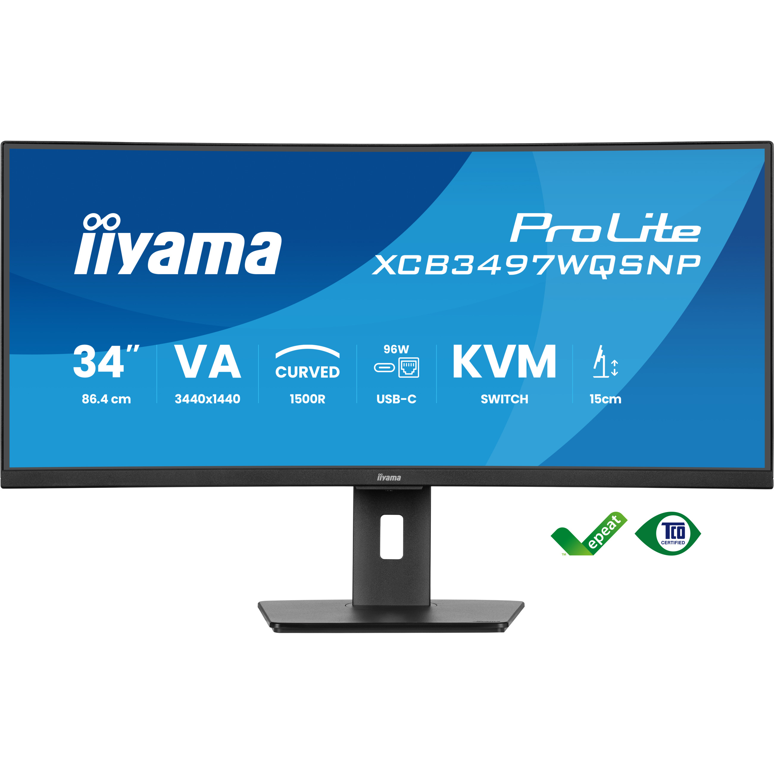 Monitor IIYAMA PL XCB3497WQSNP-B1 (34", IPS, UQHD)-12