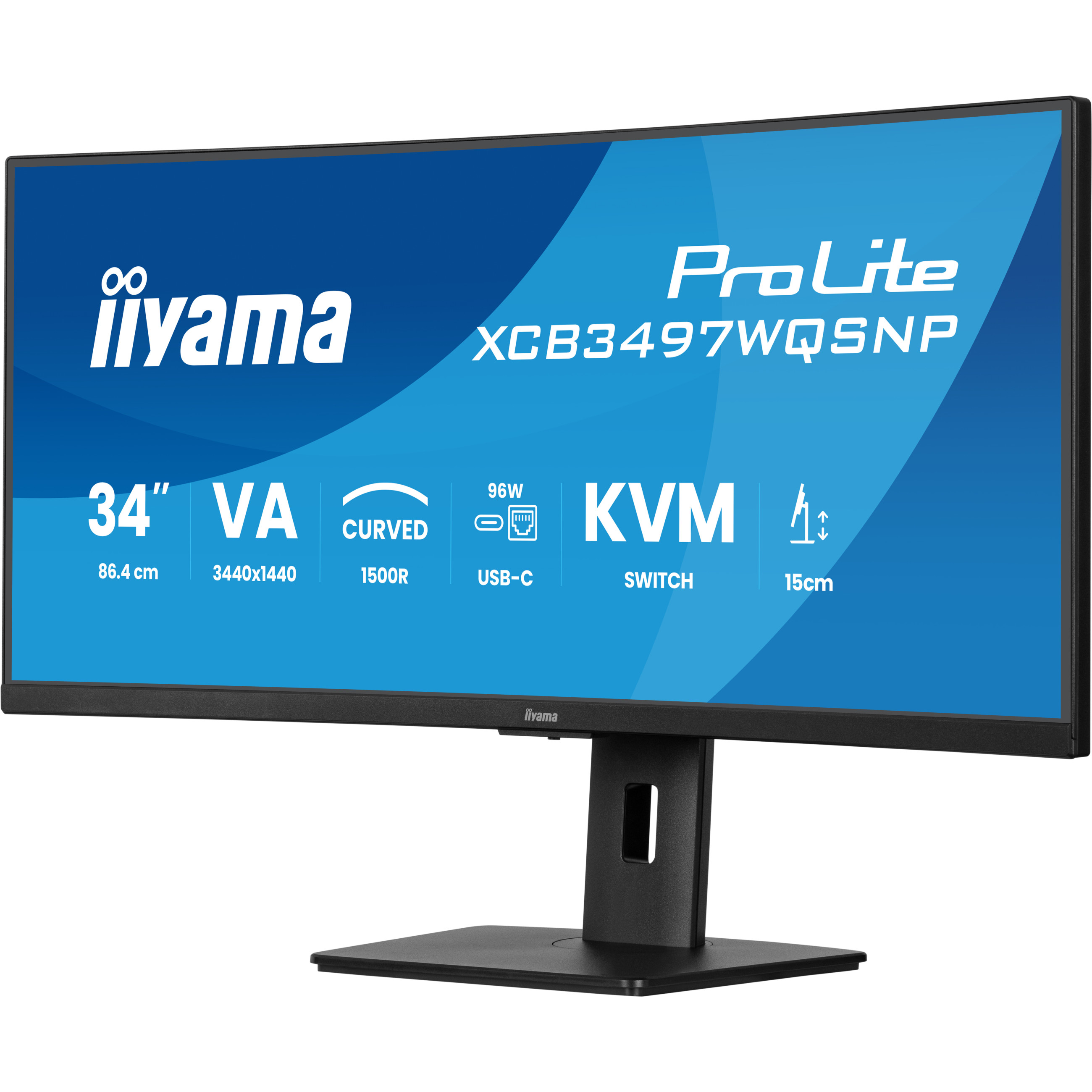 Monitor IIYAMA PL XCB3497WQSNP-B1 (34", IPS, UQHD)-21