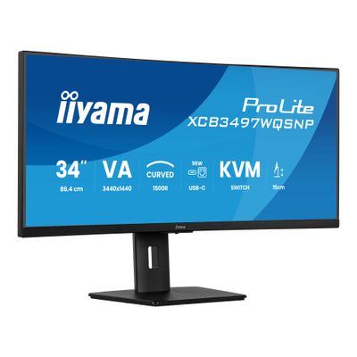 Monitor IIYAMA PL XCB3497WQSNP-B1 (34", IPS, UQHD)