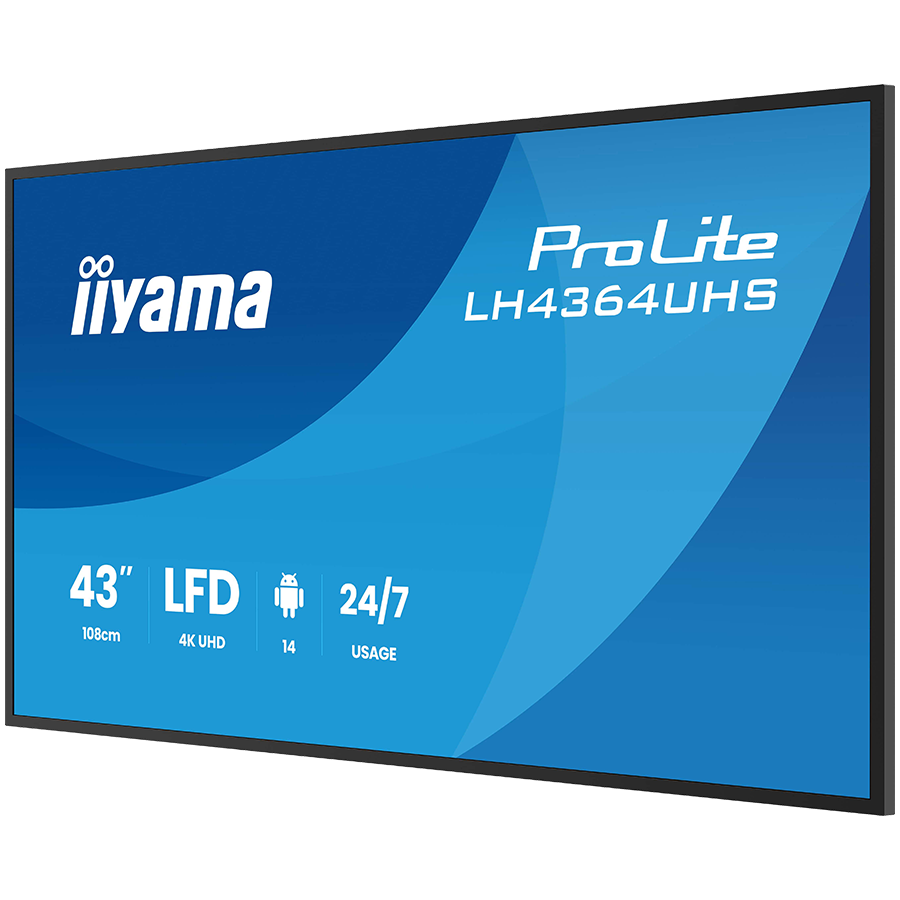 TV IIYAMA LH4364UHS-B1AG (43'', UHD)-25