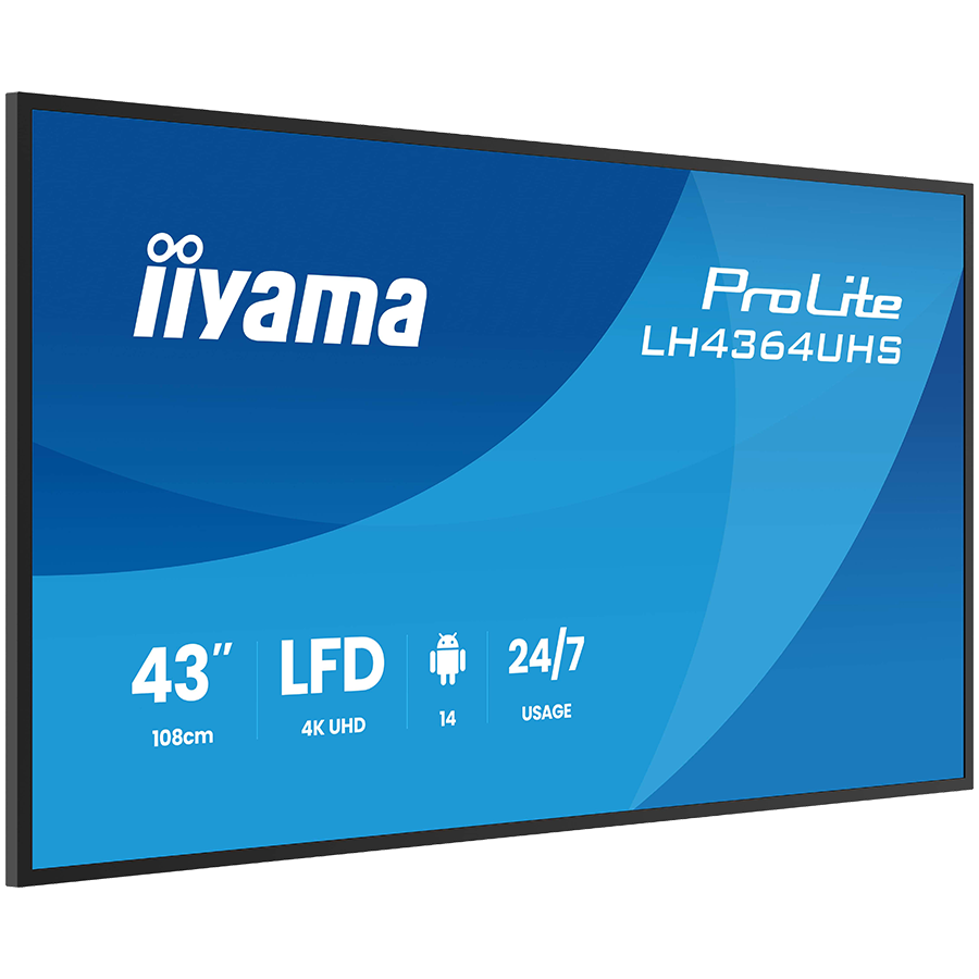 TV IIYAMA LH4364UHS-B1AG (43'', UHD)-26