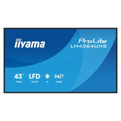 TV IIYAMA LH4364UHS-B1AG (43'', UHD)-6