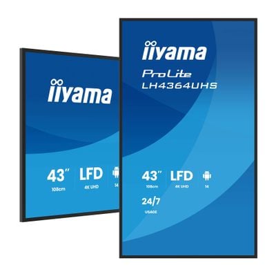 TV IIYAMA LH4364UHS-B1AG (43'', UHD)-0