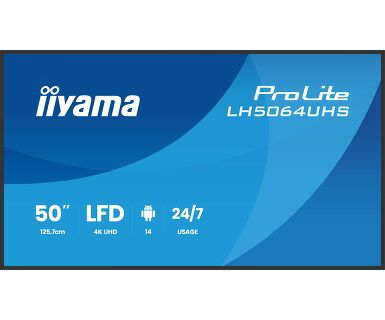 Monitor IIYAMA LH5064UHS-B1AG (50", UHD)-23