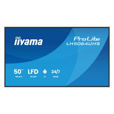 Monitor IIYAMA LH5064UHS-B1AG (50", UHD)-6